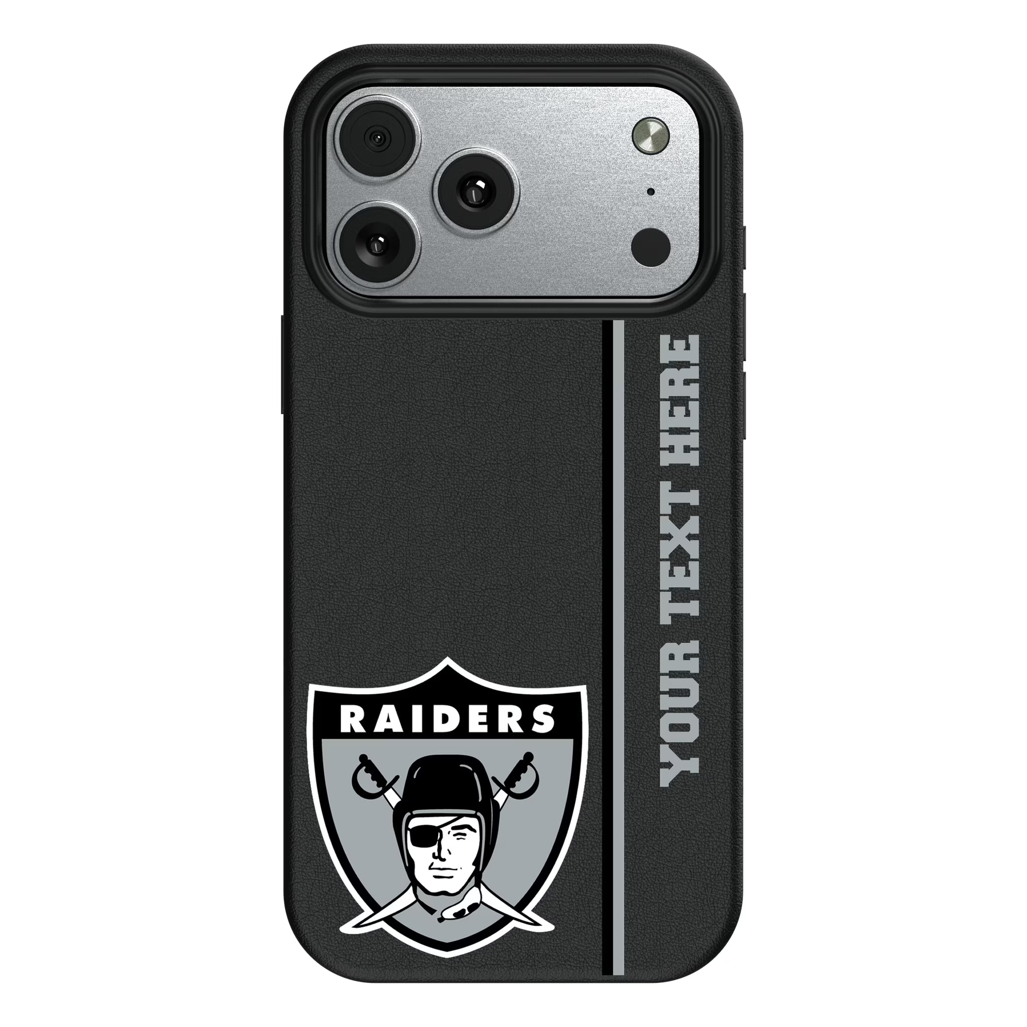Oakland Raiders 1963 Historic Collection Personalized Sidebard iPhone MagSafe Compatible Phone Case for Apple iPhone#Device_iPhone 17 Pro Max