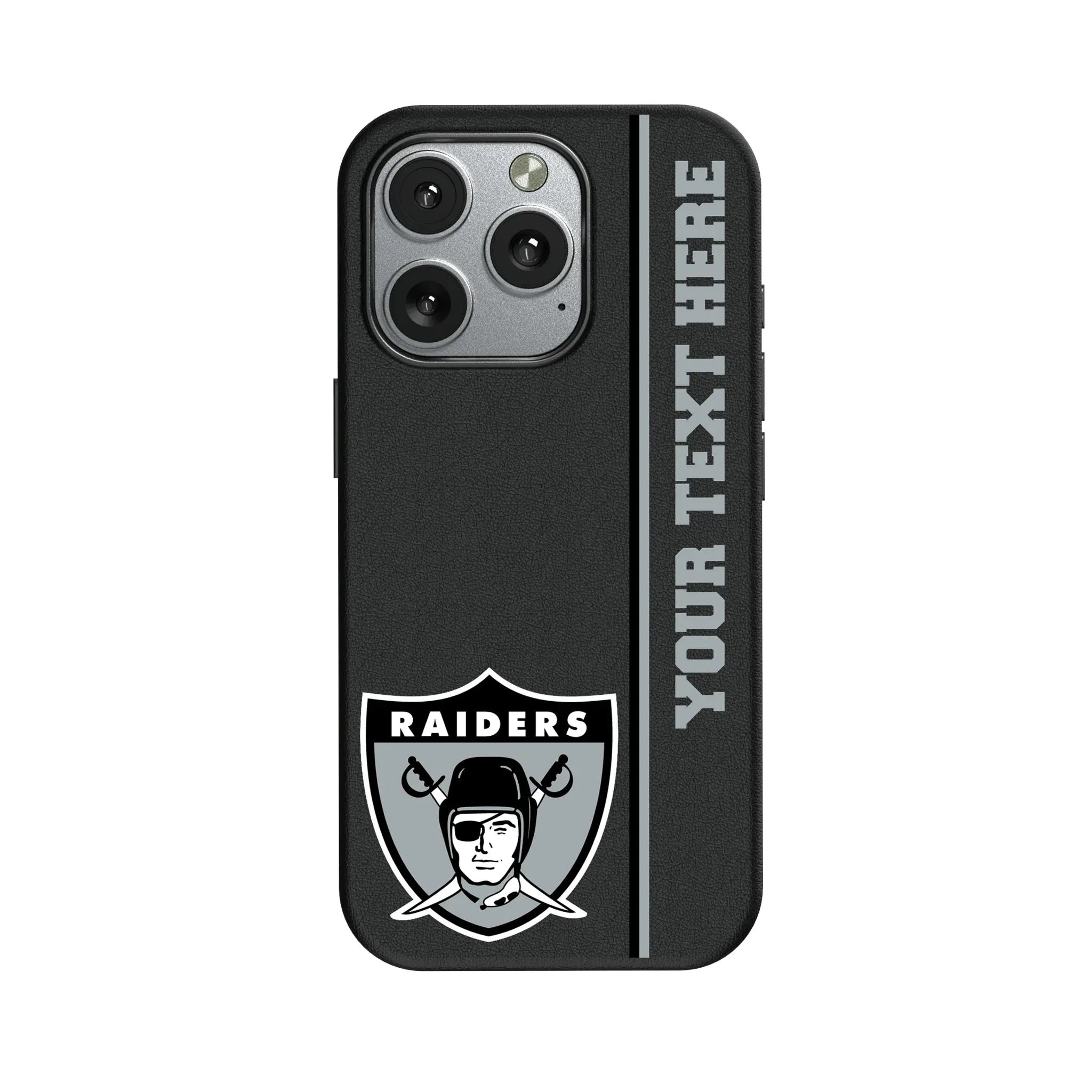 Oakland Raiders 1963 Historic Collection Personalized Sidebard iPhone MagSafe Compatible Phone Case for Apple iPhone
