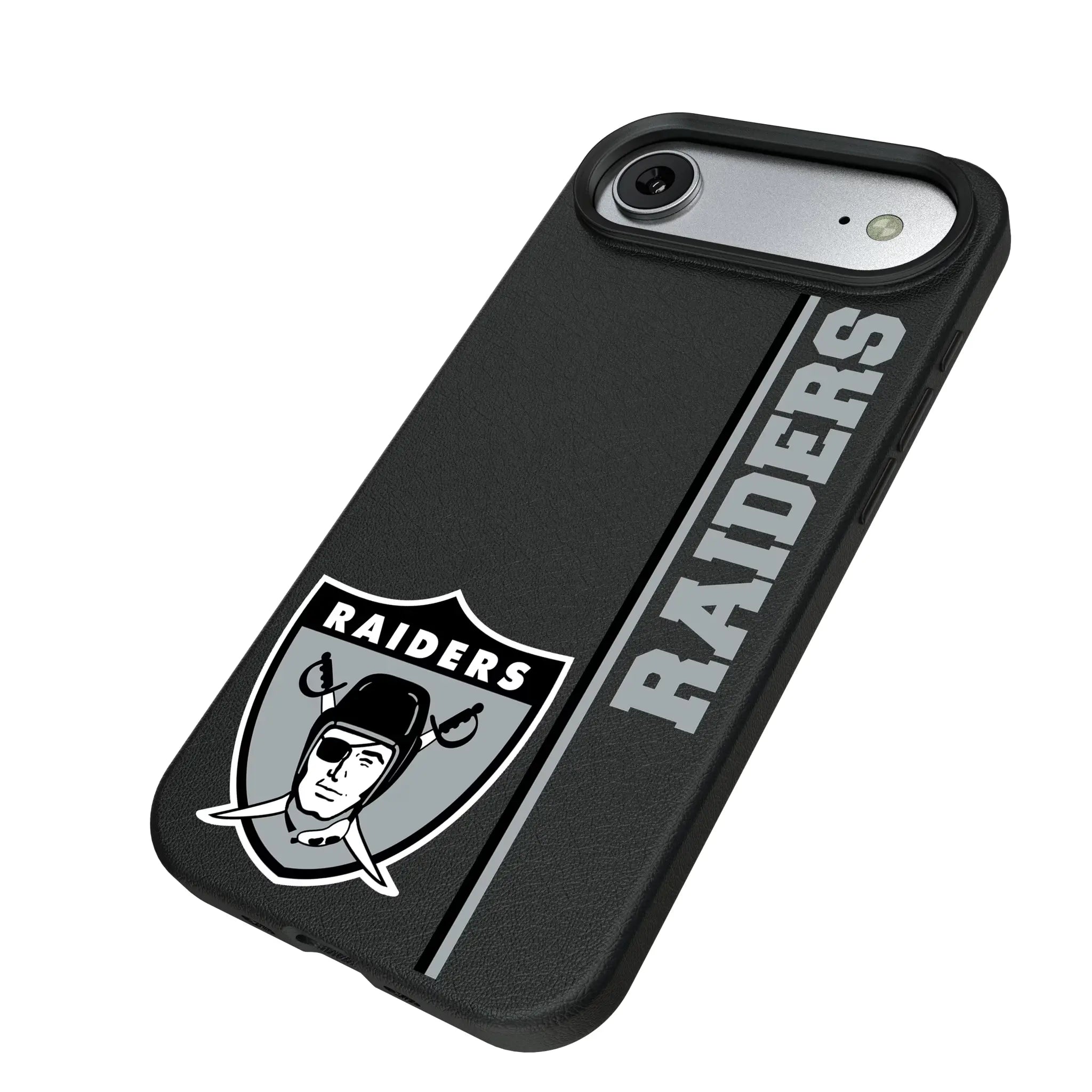 Oakland Raiders 1963 Historic Collection Sidebar iPhone MagSafe Compatible Phone Case for Apple iPhone - Isometric View#Device_iPhone Air