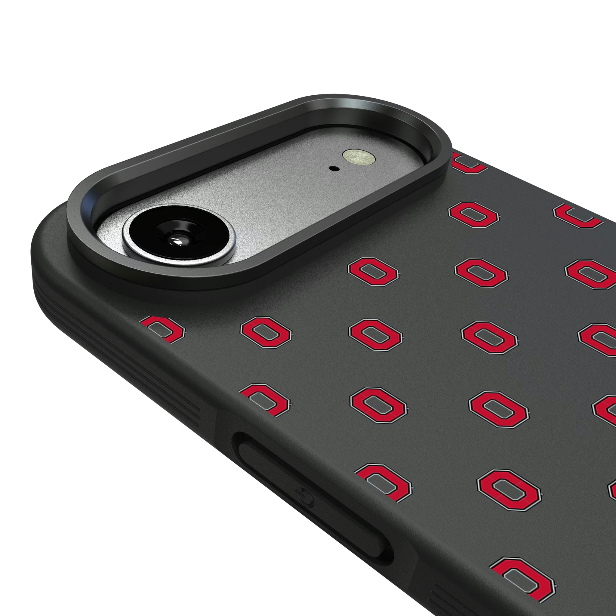 Ohio State University Buckeyes Fashion Pattern iPhone Bump Phone Case for Apple iPhone - Detail#Device_iPhone Air