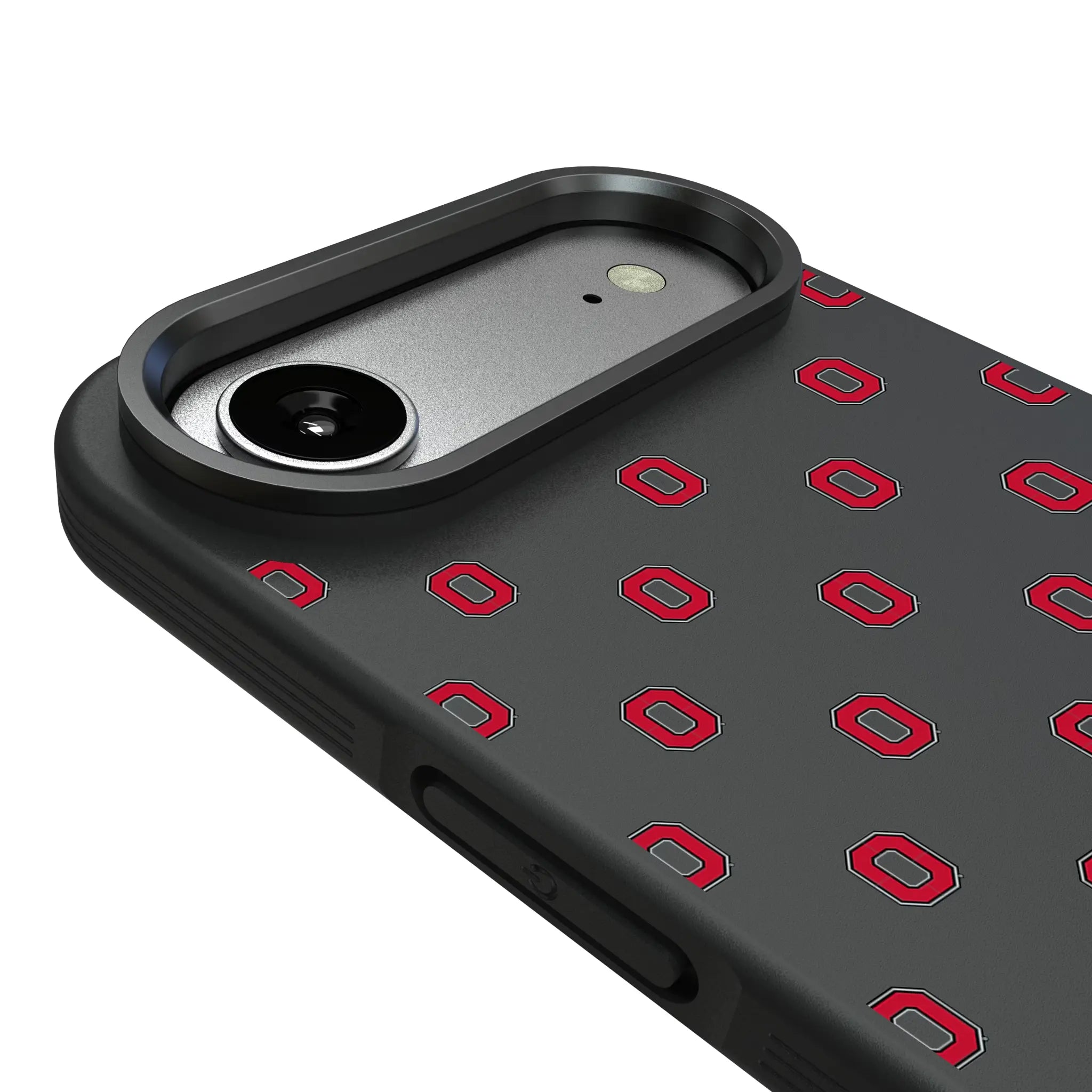 Ohio State University Buckeyes Fashion Pattern iPhone Bump Phone Case for Apple iPhone - Detail#Device_iPhone Air