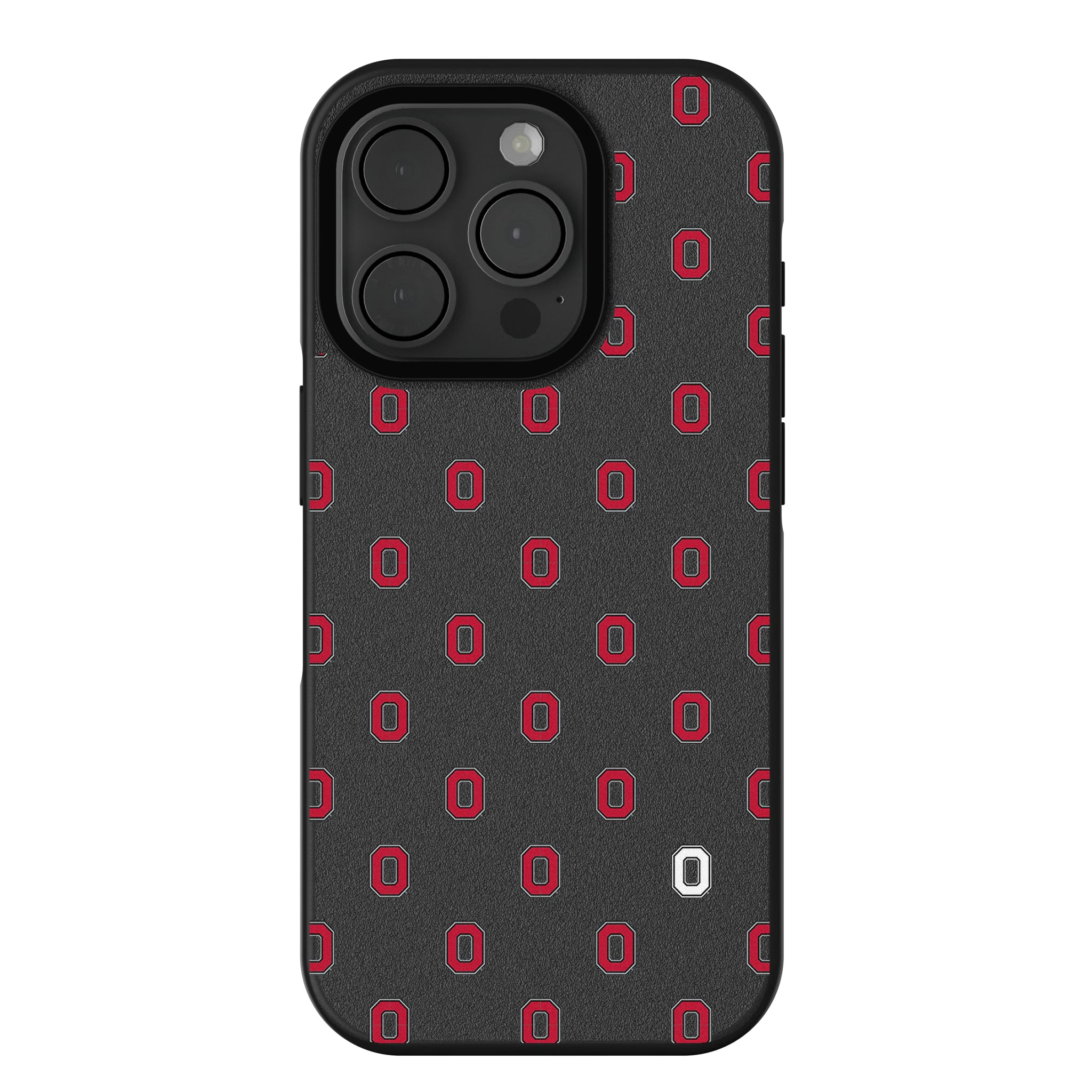 Ohio State University Buckeyes Fashion Pattern iPhone Bump Phone Case for Apple iPhone