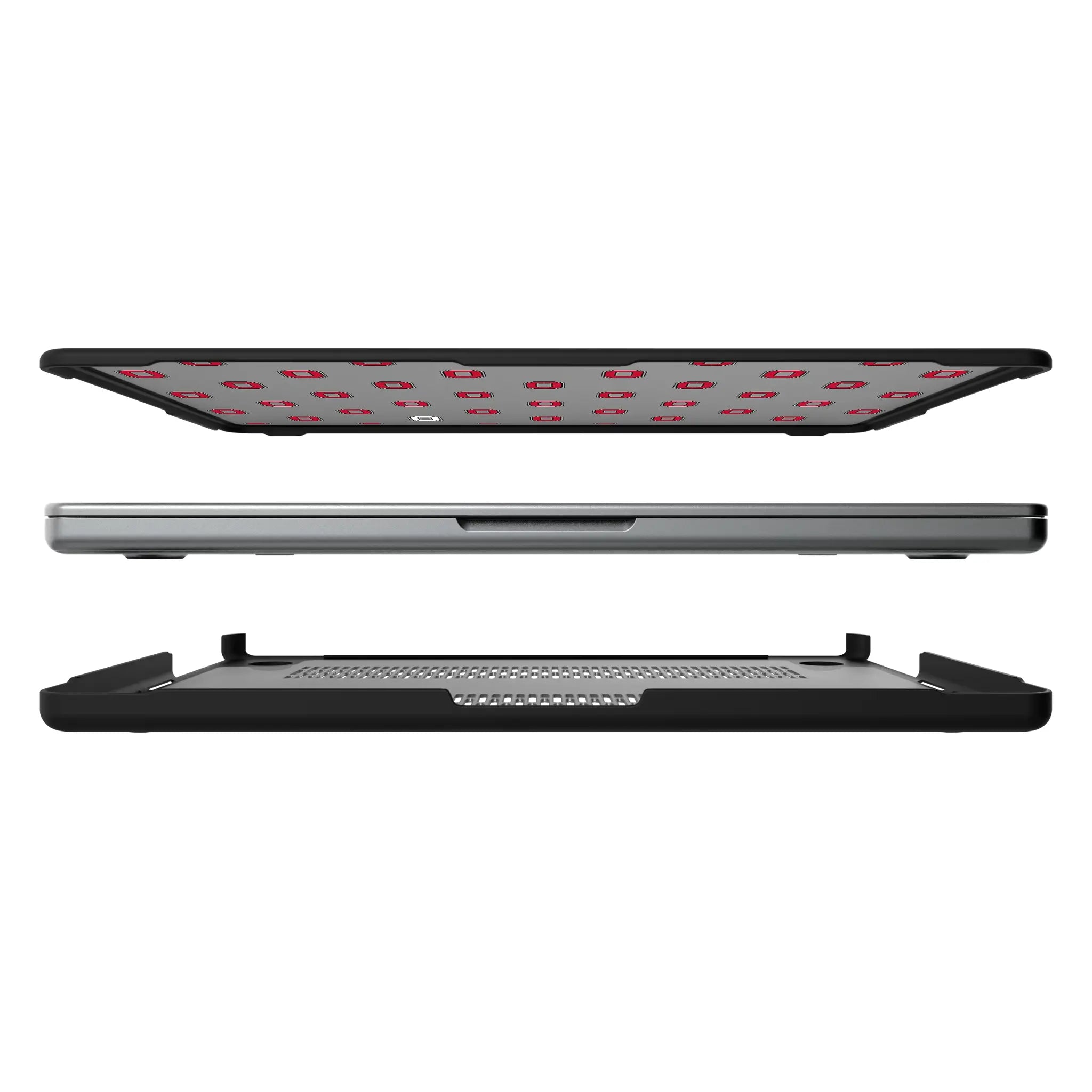 Ohio State University Buckeyes Fashion Pattern MacBook Laptop Case for Apple MacBook