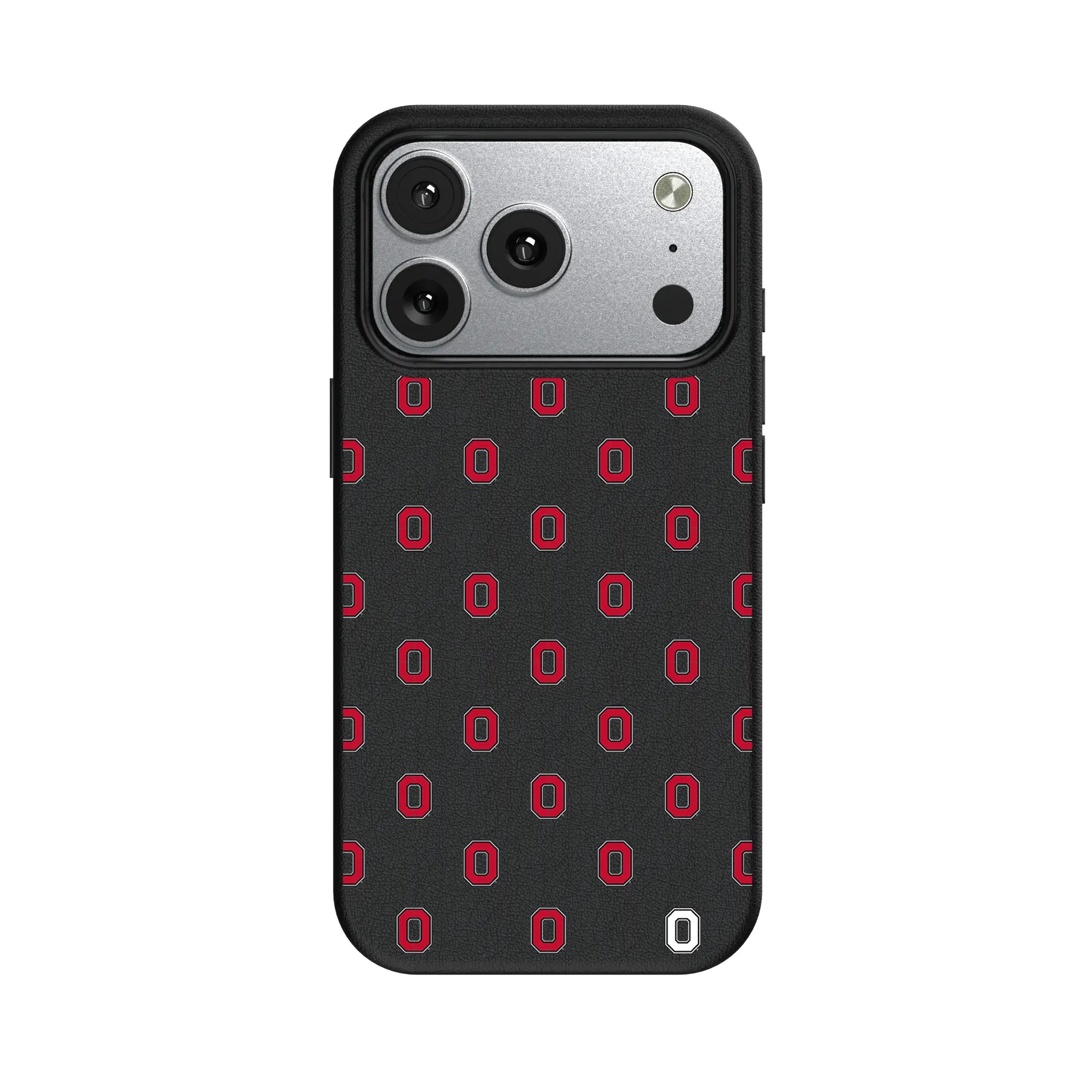 Ohio State University Buckeyes Fashion Pattern iPhone MagSafe Compatible Phone Case for Apple iPhone#Device_iPhone 17 Pro