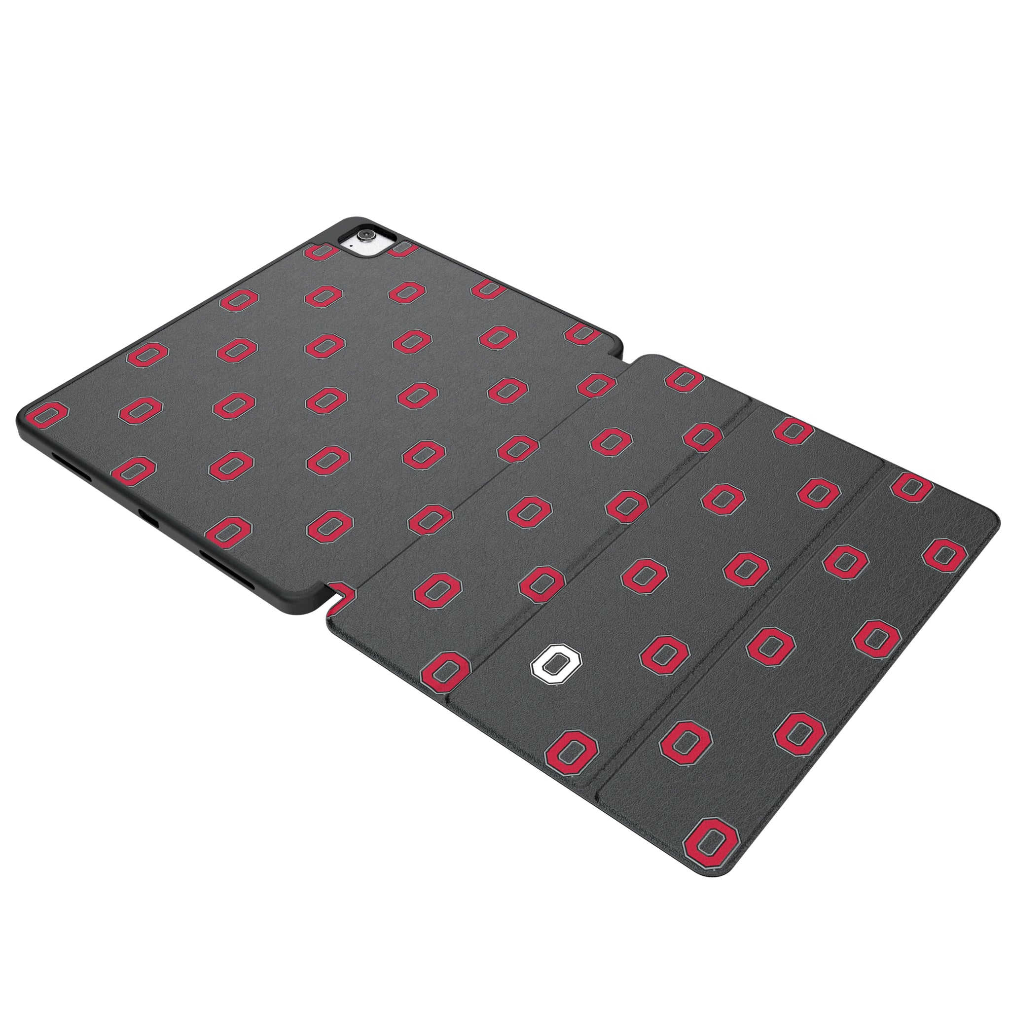 Ohio State University Buckeyes Fashion Pattern iPad Tablet Case for Apple iPad