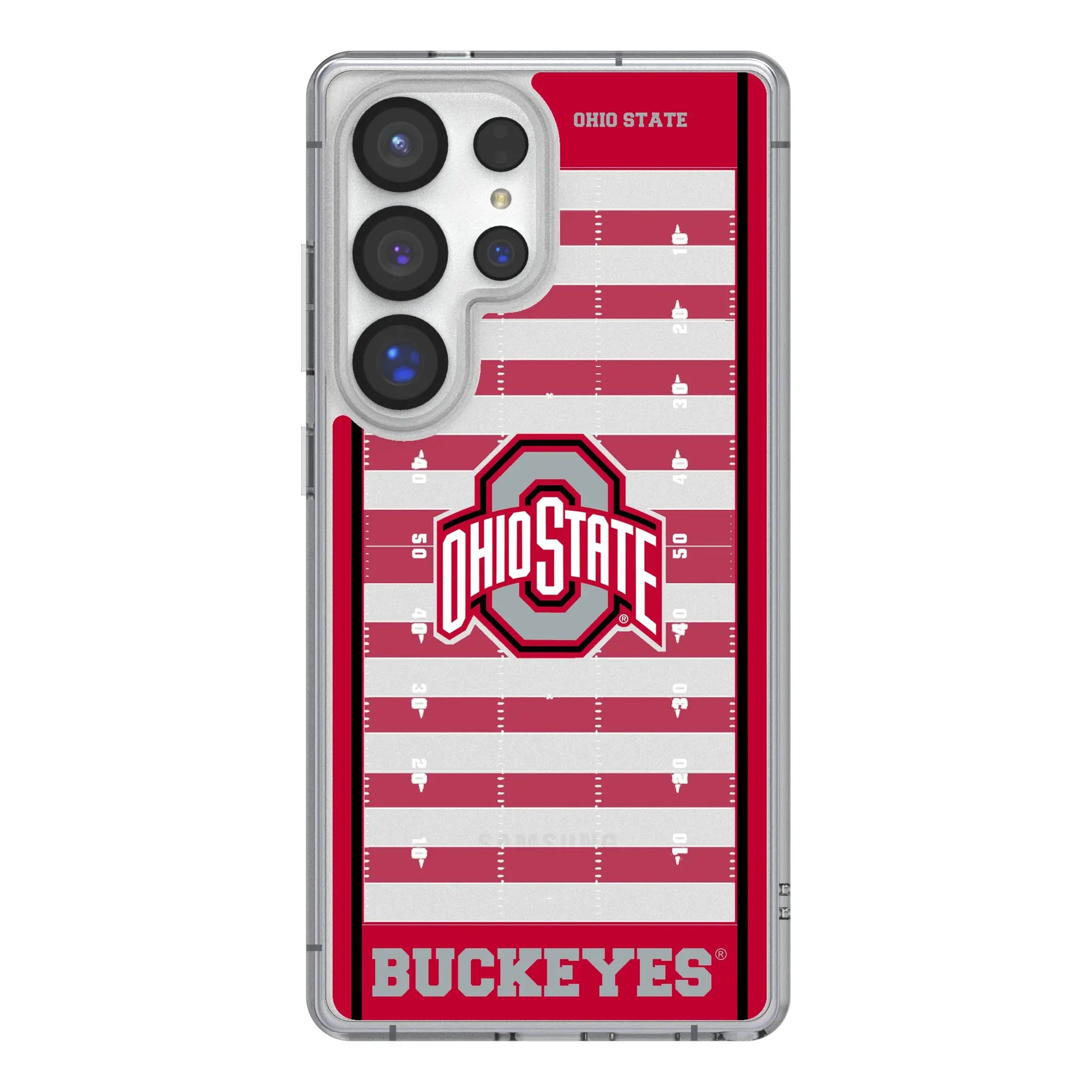 Ohio State University Buckeyes Field Galaxy Clear Phone Case for Samsung Galaxy#Device_Galaxy S25 Ultra
