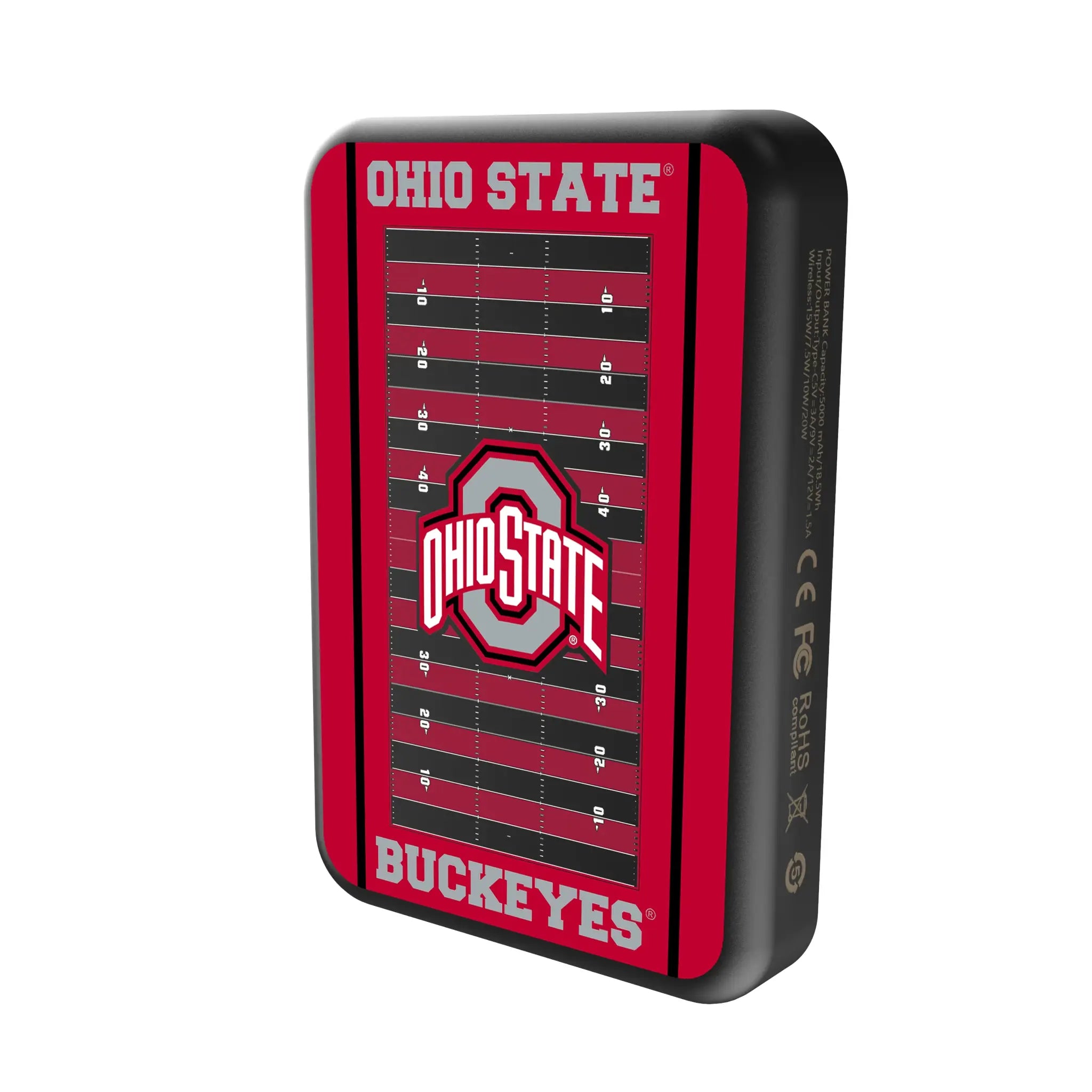 Ohio State University Buckeyes Field Wireless Mag Power Bank