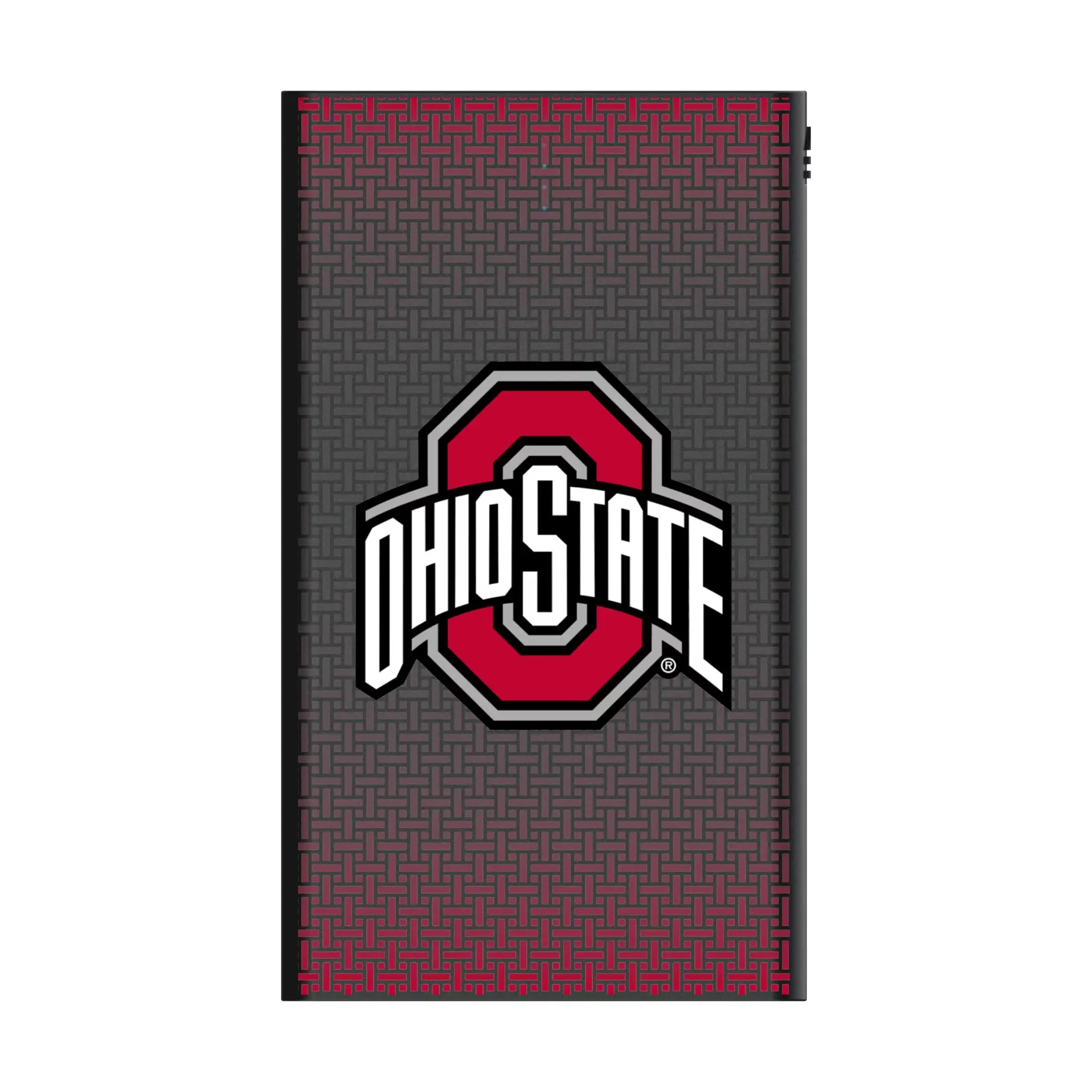 Ohio State University Buckeyes Linen 5000mAh Flat Power Bank