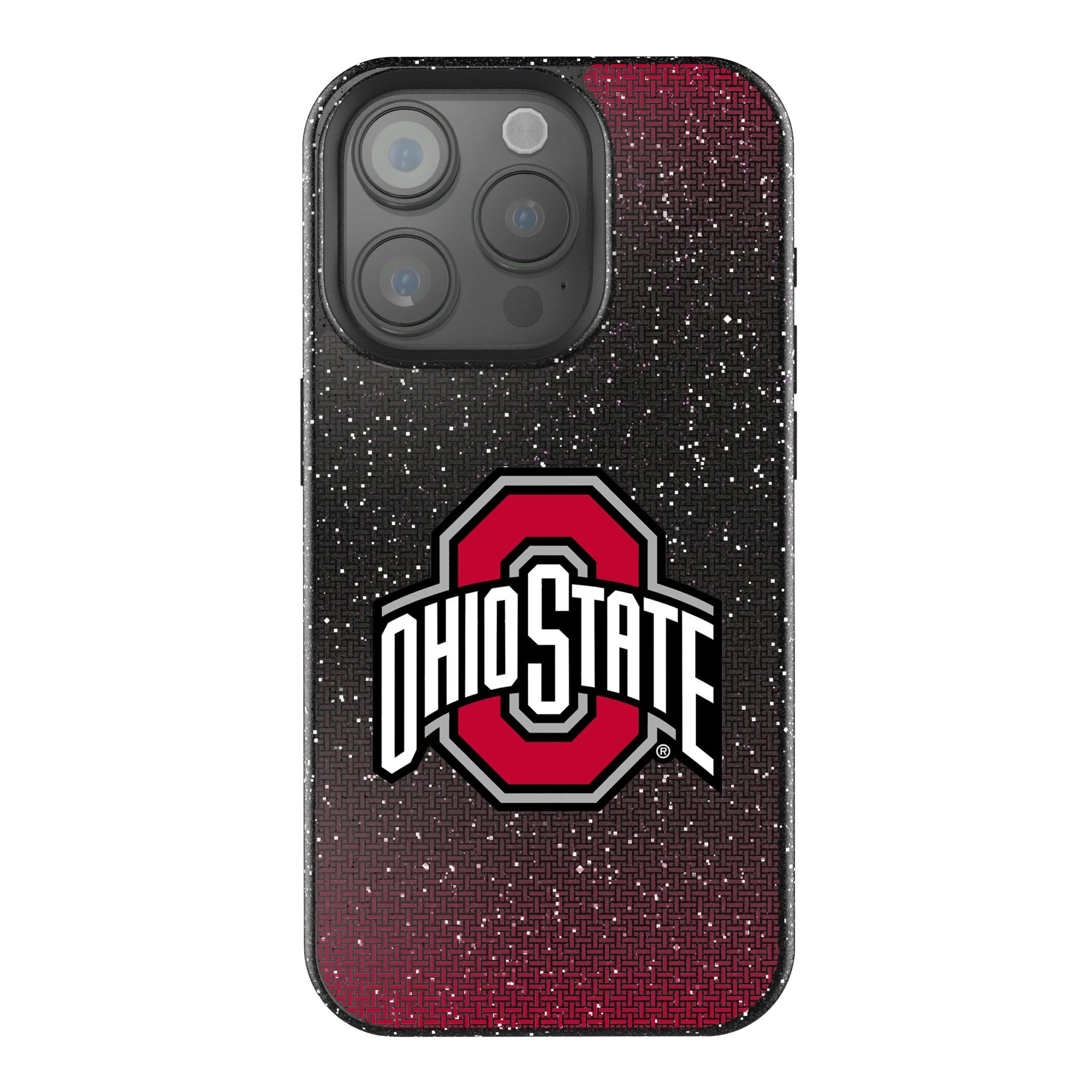 Ohio State University Buckeyes Linen iPhone Bling Phone Case for Apple iPhone