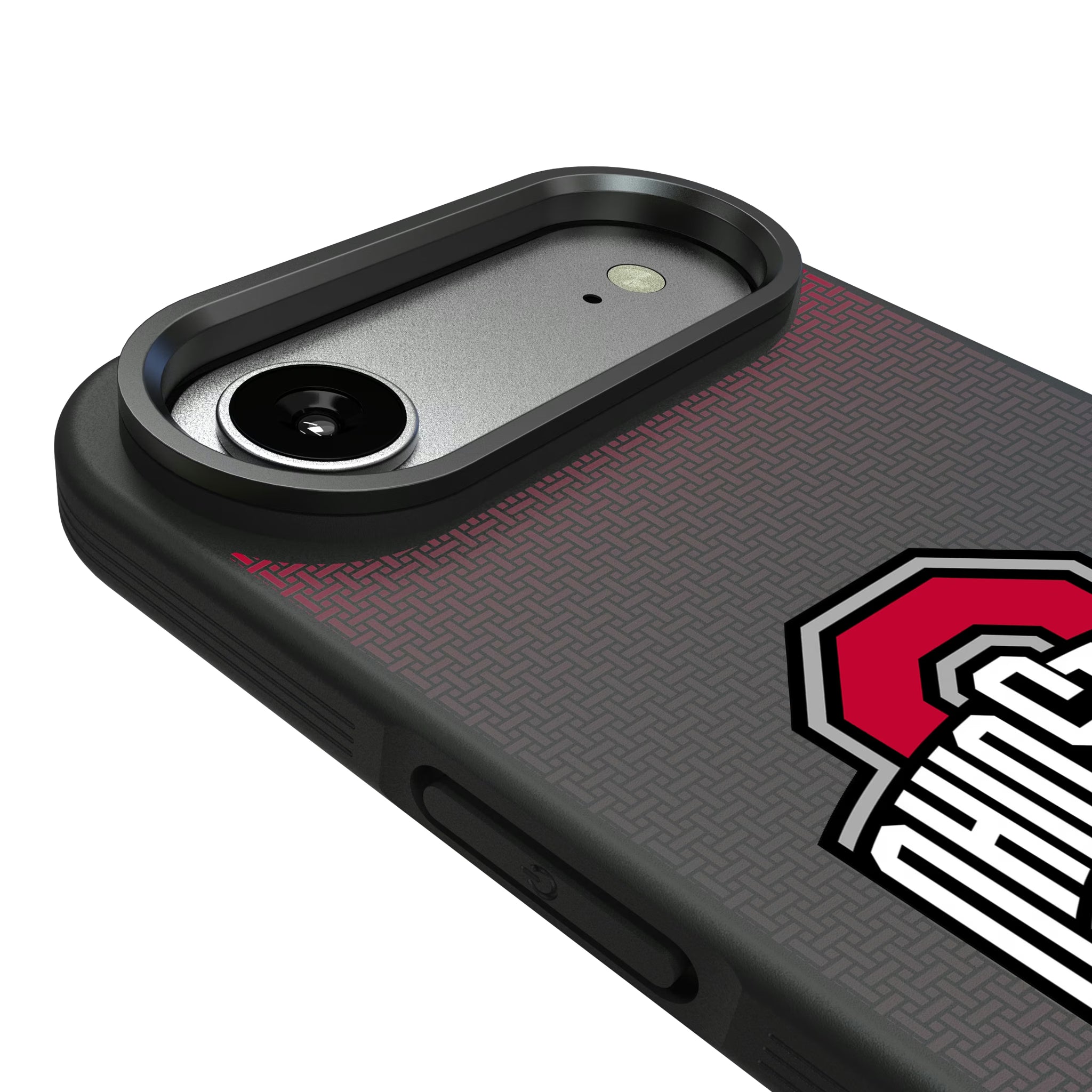 Ohio State University Buckeyes Linen iPhone Bump Phone Case for Apple iPhone - Detail#Device_iPhone Air