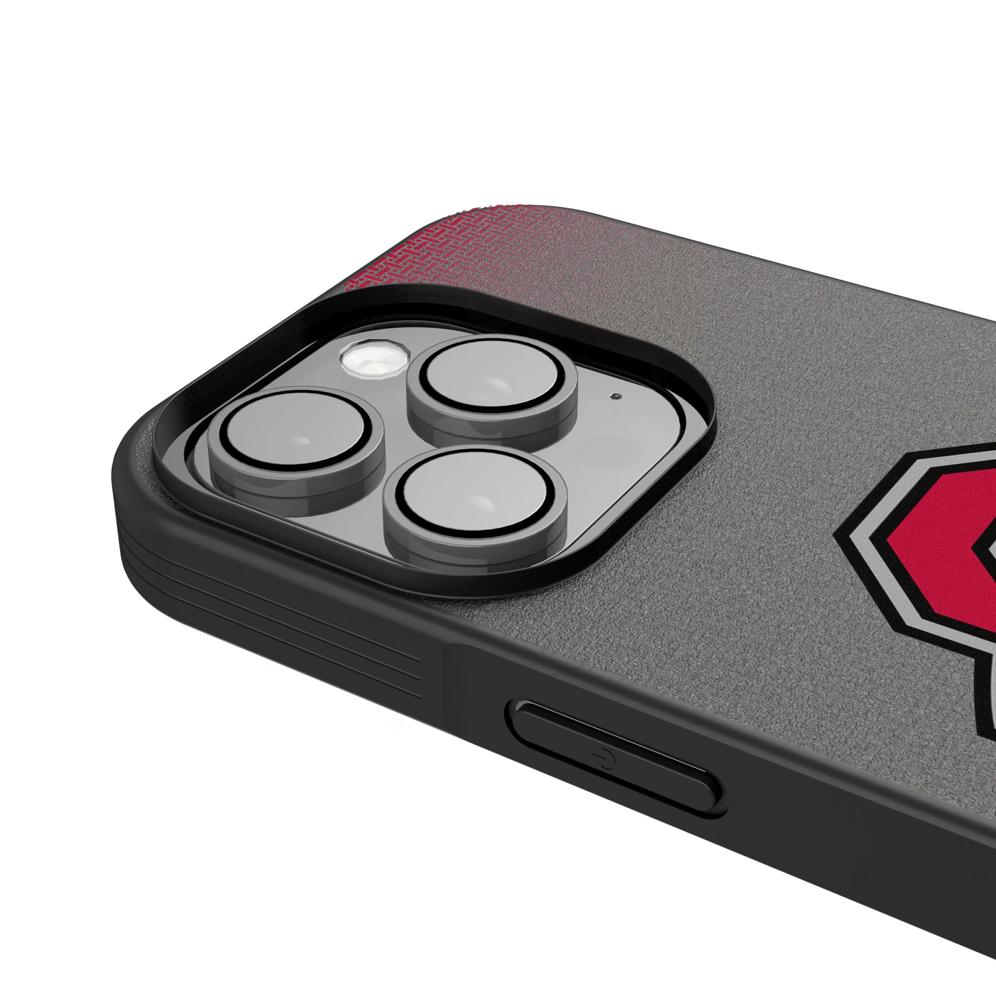 Ohio State University Buckeyes Linen iPhone Bump Phone Case for Apple iPhone - Detail