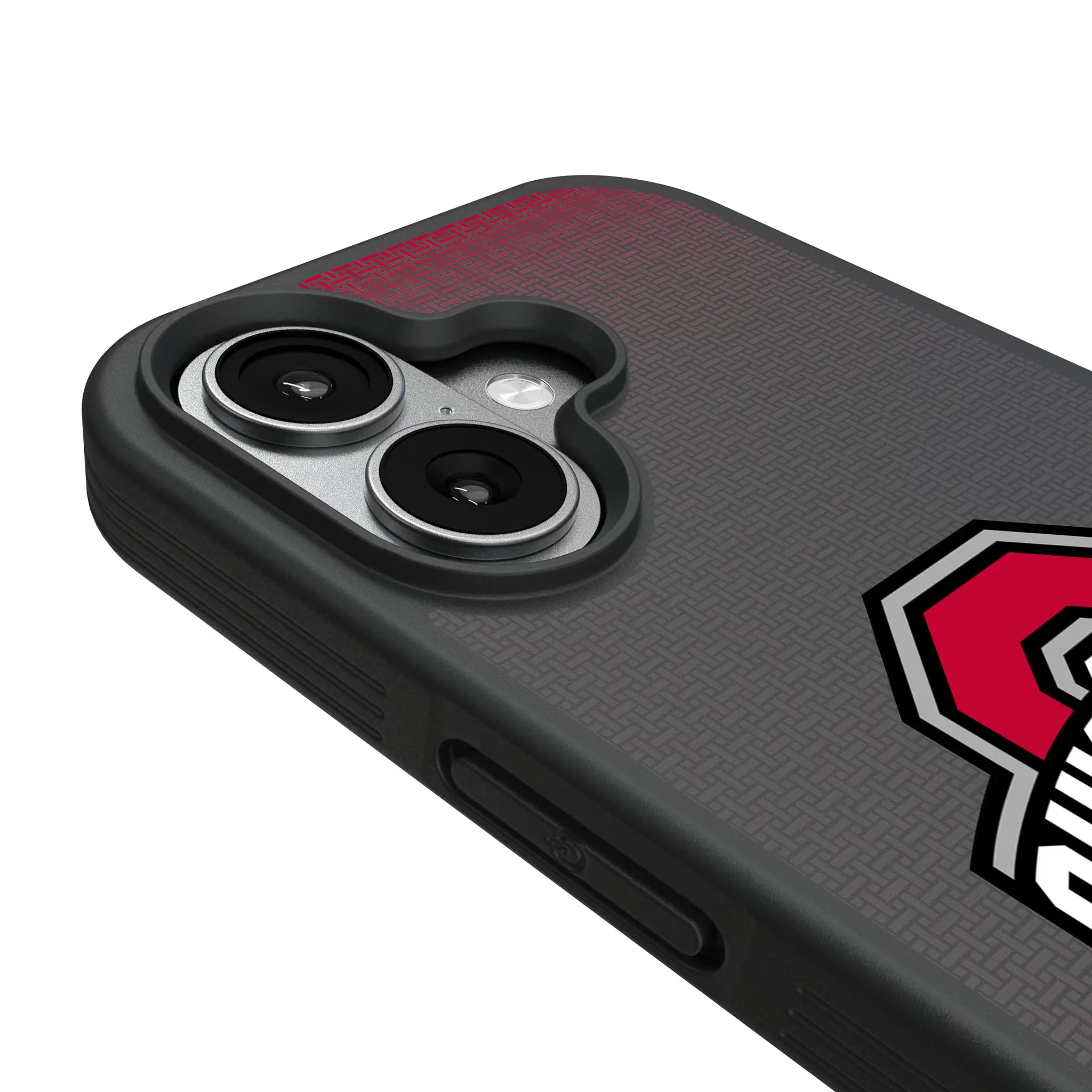 Ohio State University Buckeyes Linen iPhone Bump Phone Case for Apple iPhone - Detail#Device_iPhone 17