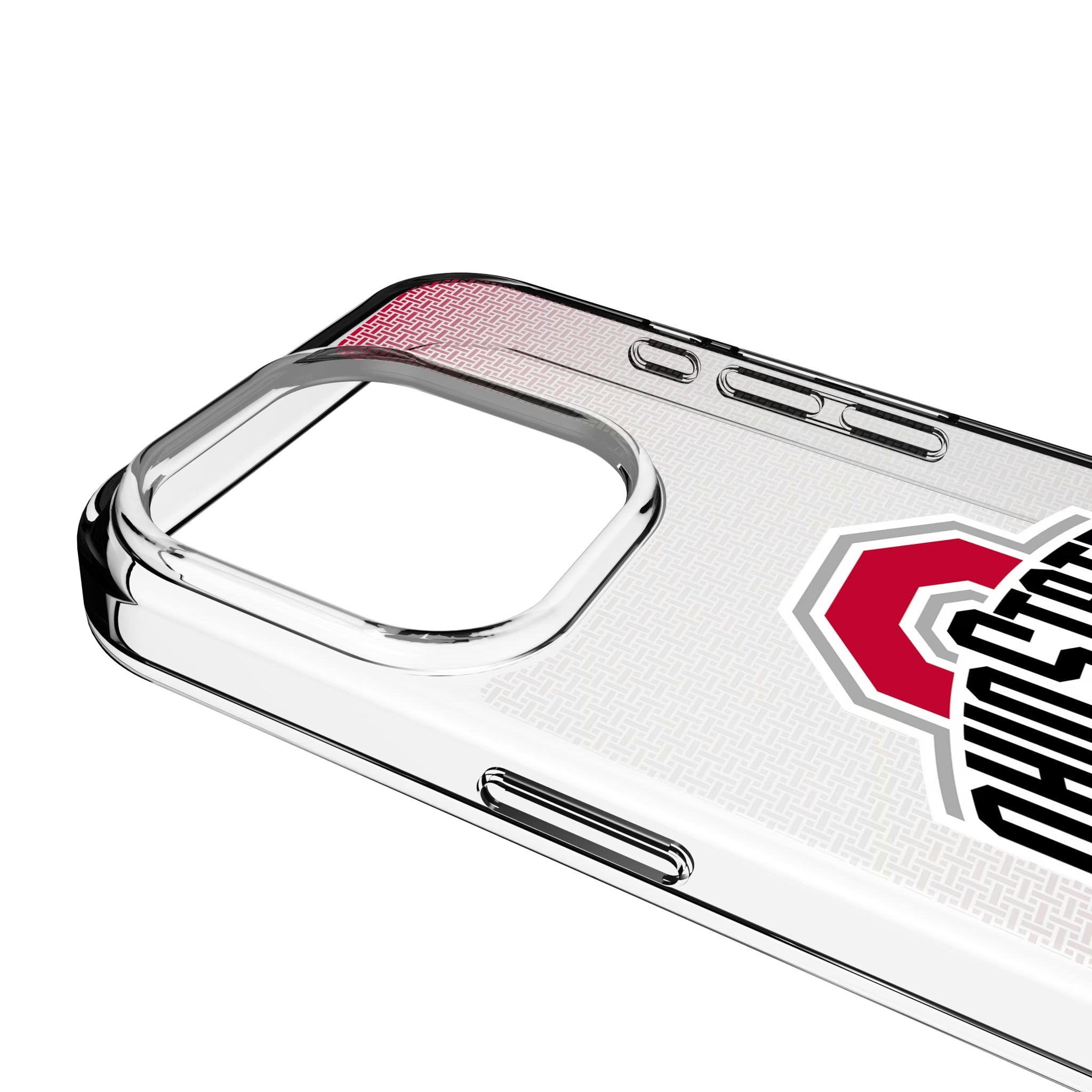 Ohio State University Buckeyes Linen iPhone Clear Phone Case for Apple iPhone - Detail