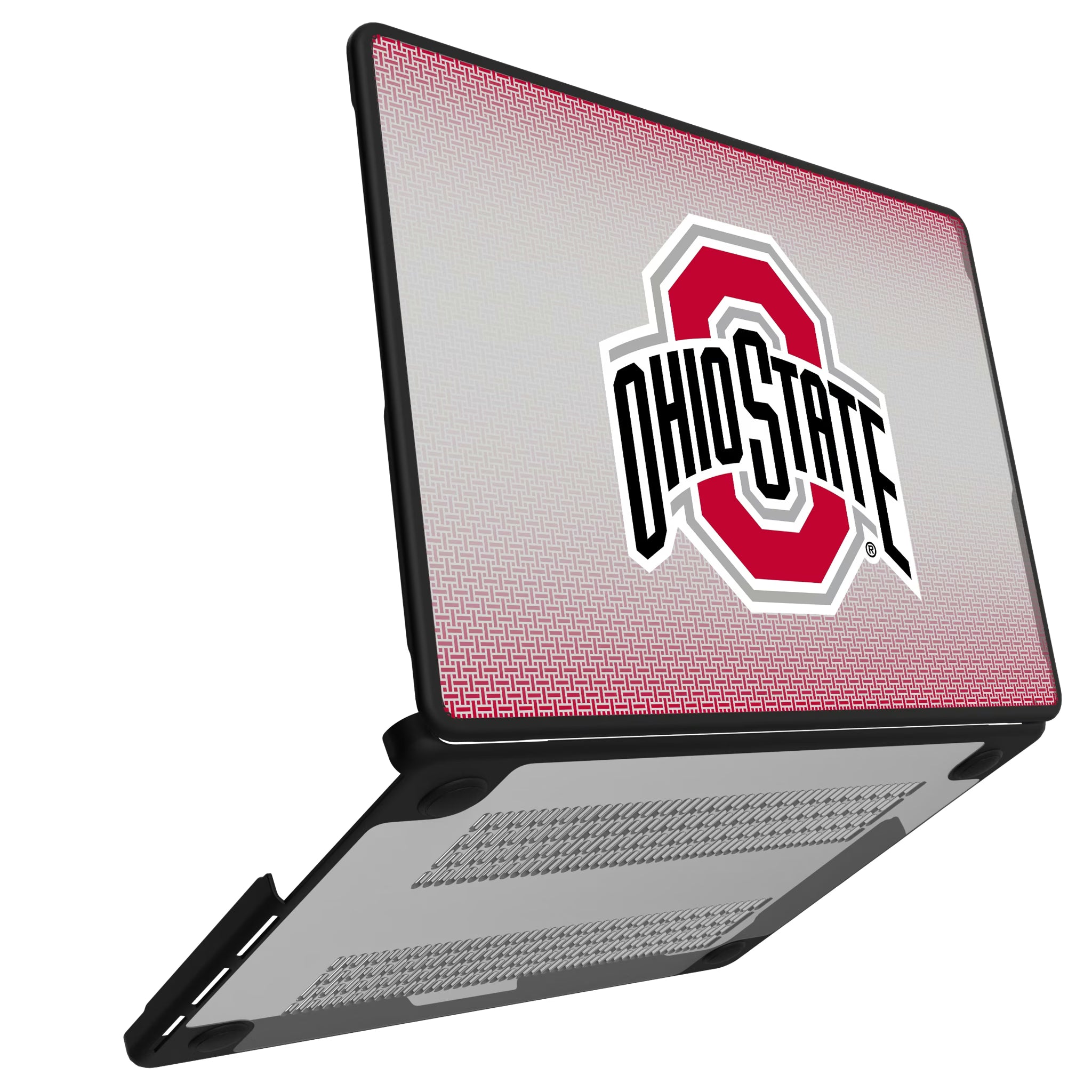 Ohio State University Buckeyes Linen MacBook Laptop Case for Apple MacBook#Device_MacBook Pro (14-inch, 2021) / MacBook Pro (14-inch, 2023) / MacBook Pro (14-inch, 2024)
