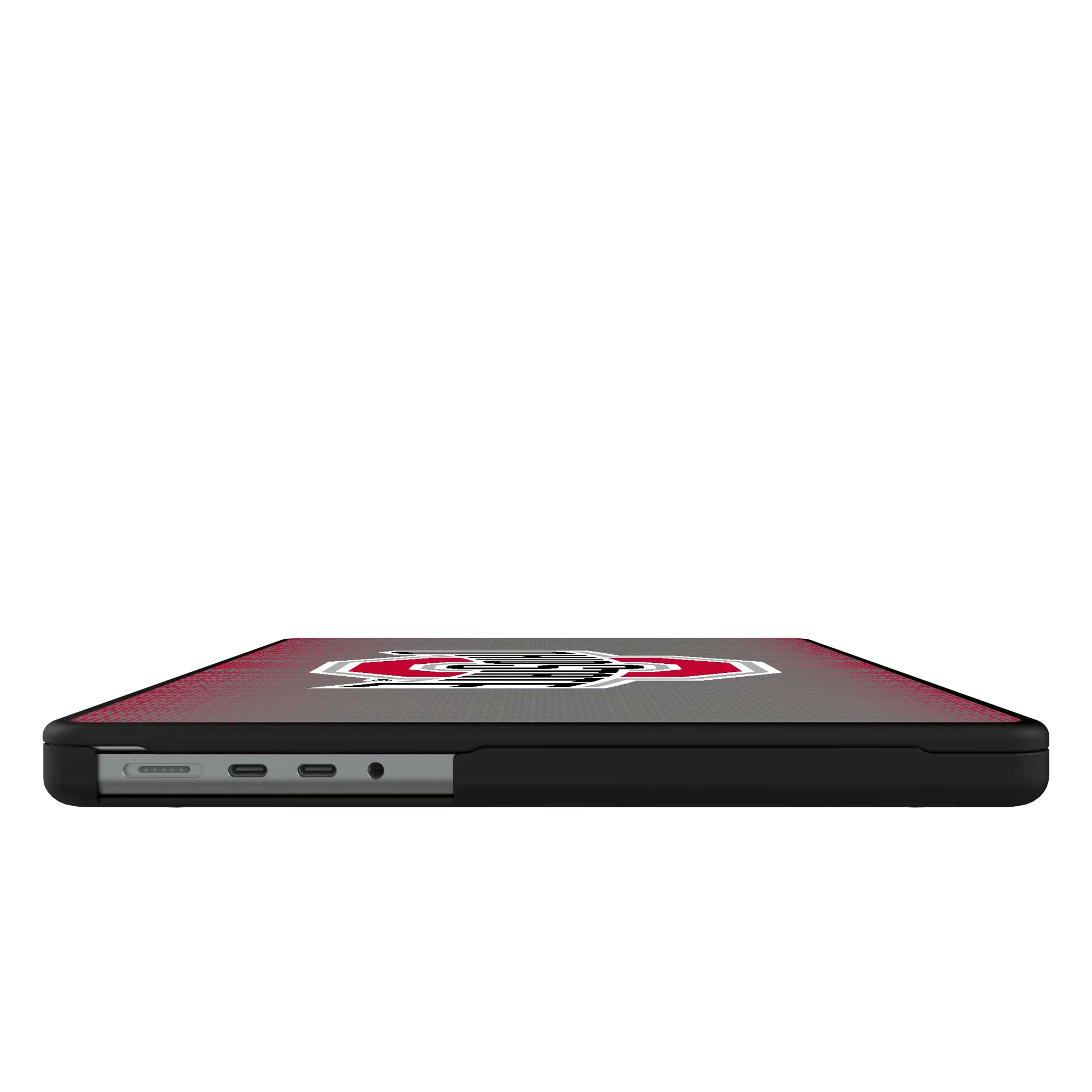 Ohio State University Buckeyes Linen MacBook Laptop Case for Apple MacBook#Device_MacBook Pro (14-inch, 2021) / MacBook Pro (14-inch, 2023) / MacBook Pro (14-inch, 2024)