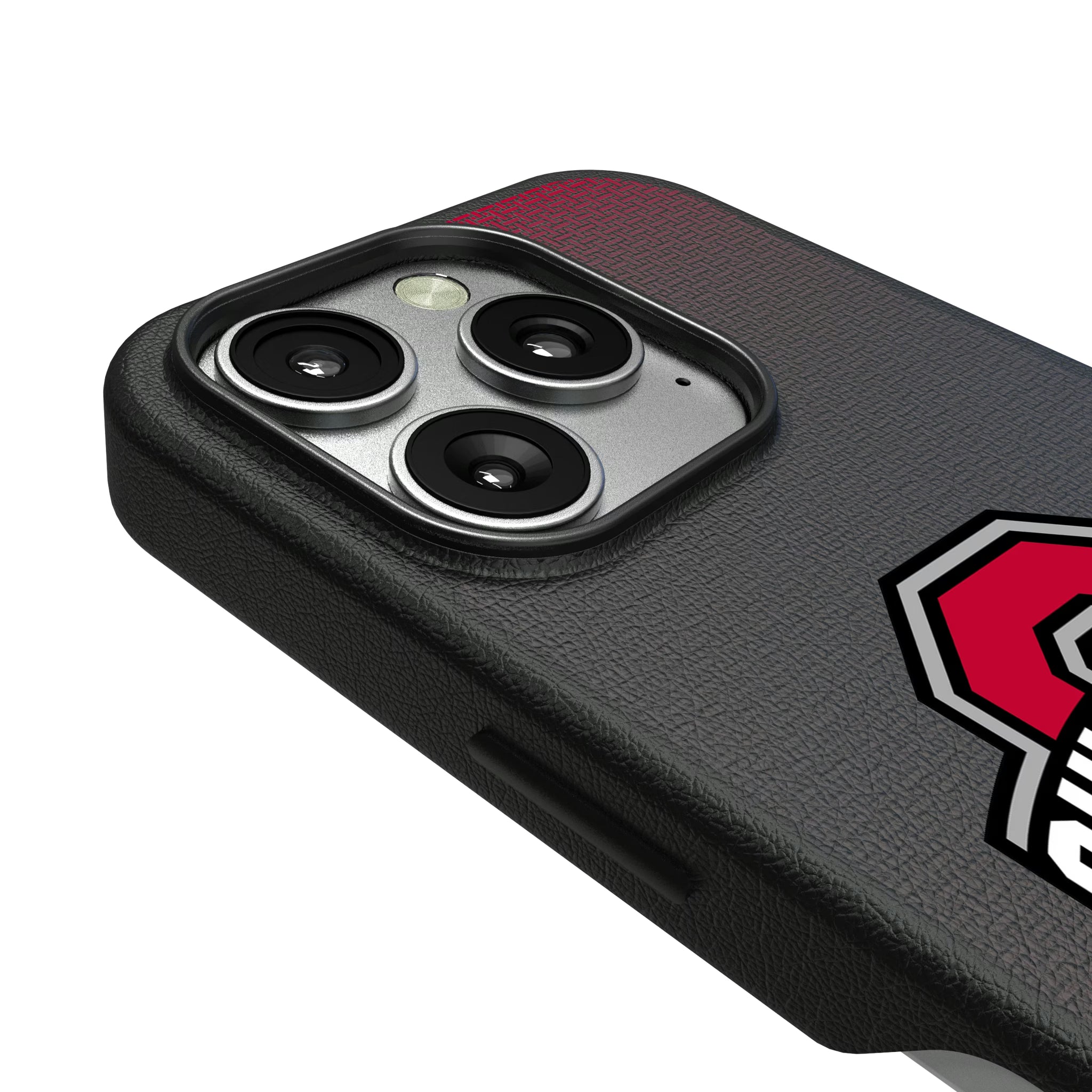 Ohio State University Buckeyes Linen iPhone MagSafe Compatible Phone Case for Apple iPhone - Detail