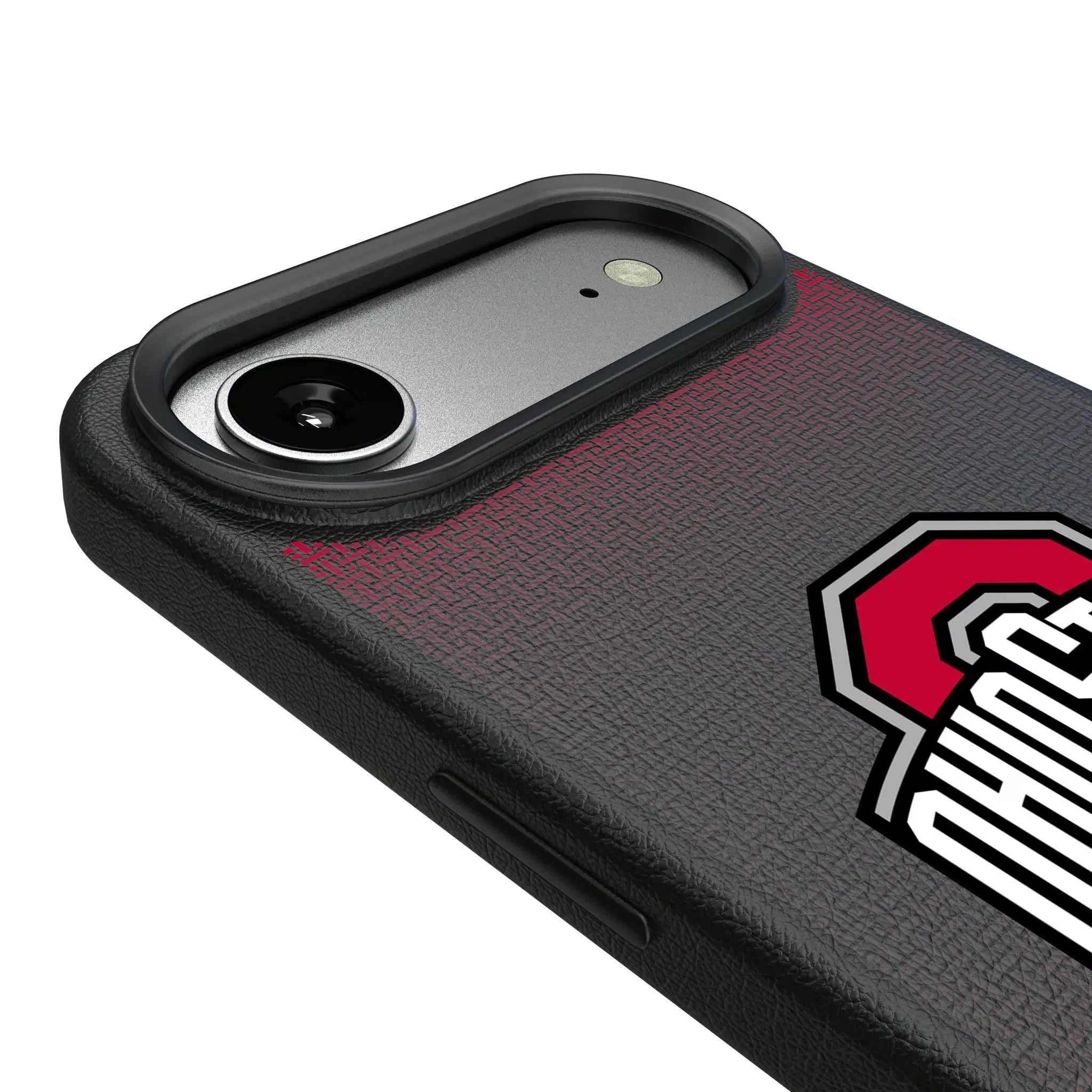 Ohio State University Buckeyes Linen iPhone MagSafe Compatible Phone Case for Apple iPhone - Detail#Device_iPhone Air