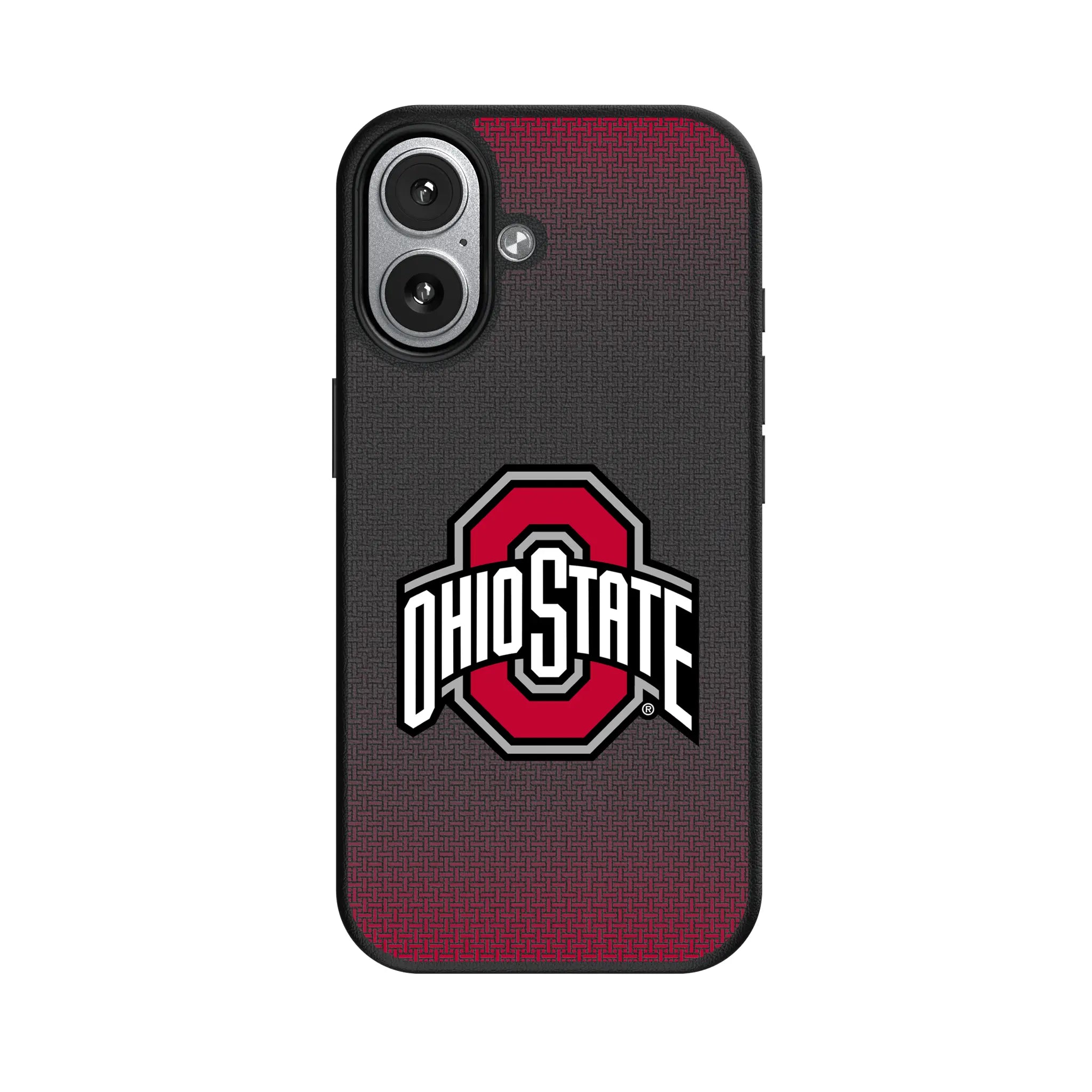 Ohio State University Buckeyes Linen iPhone MagSafe Compatible Phone Case for Apple iPhone#Device_iPhone 17