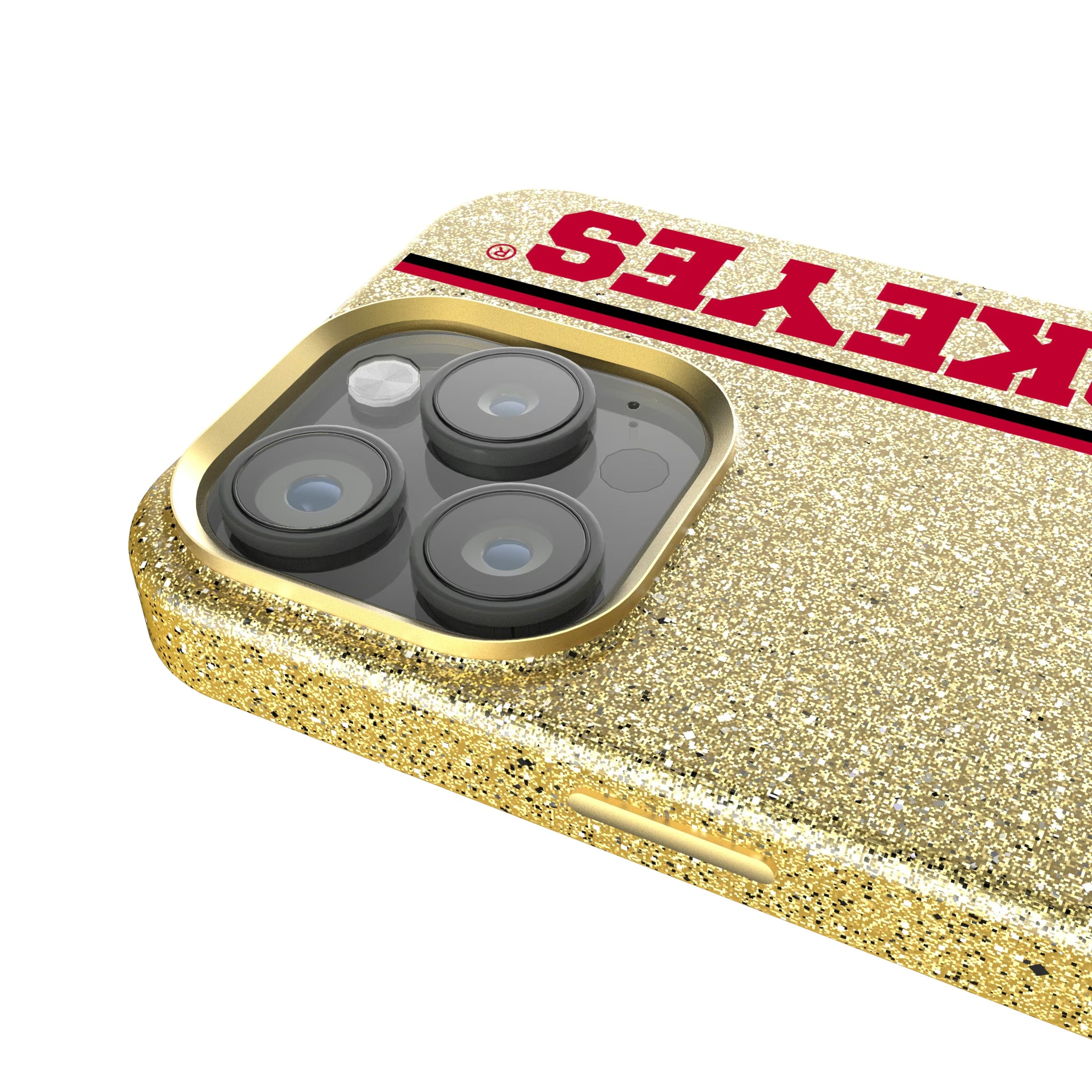 Ohio State University Buckeyes Sidebar iPhone Bling Phone Case for Apple iPhone - Detail