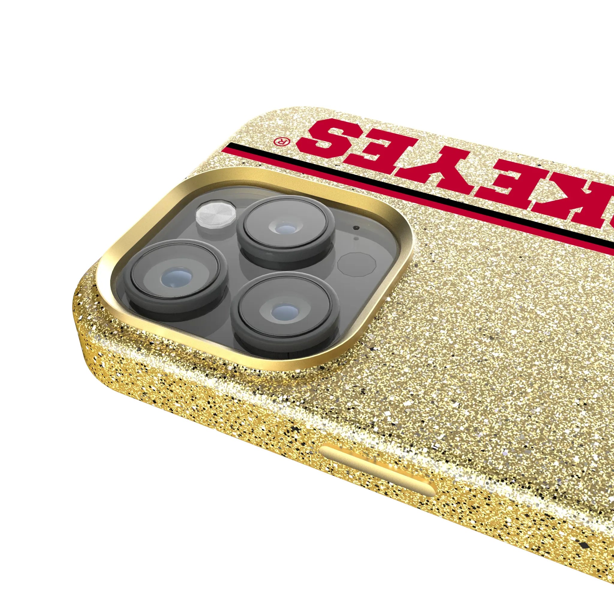 Ohio State University Buckeyes Sidebar iPhone Bling Phone Case for Apple iPhone - Detail