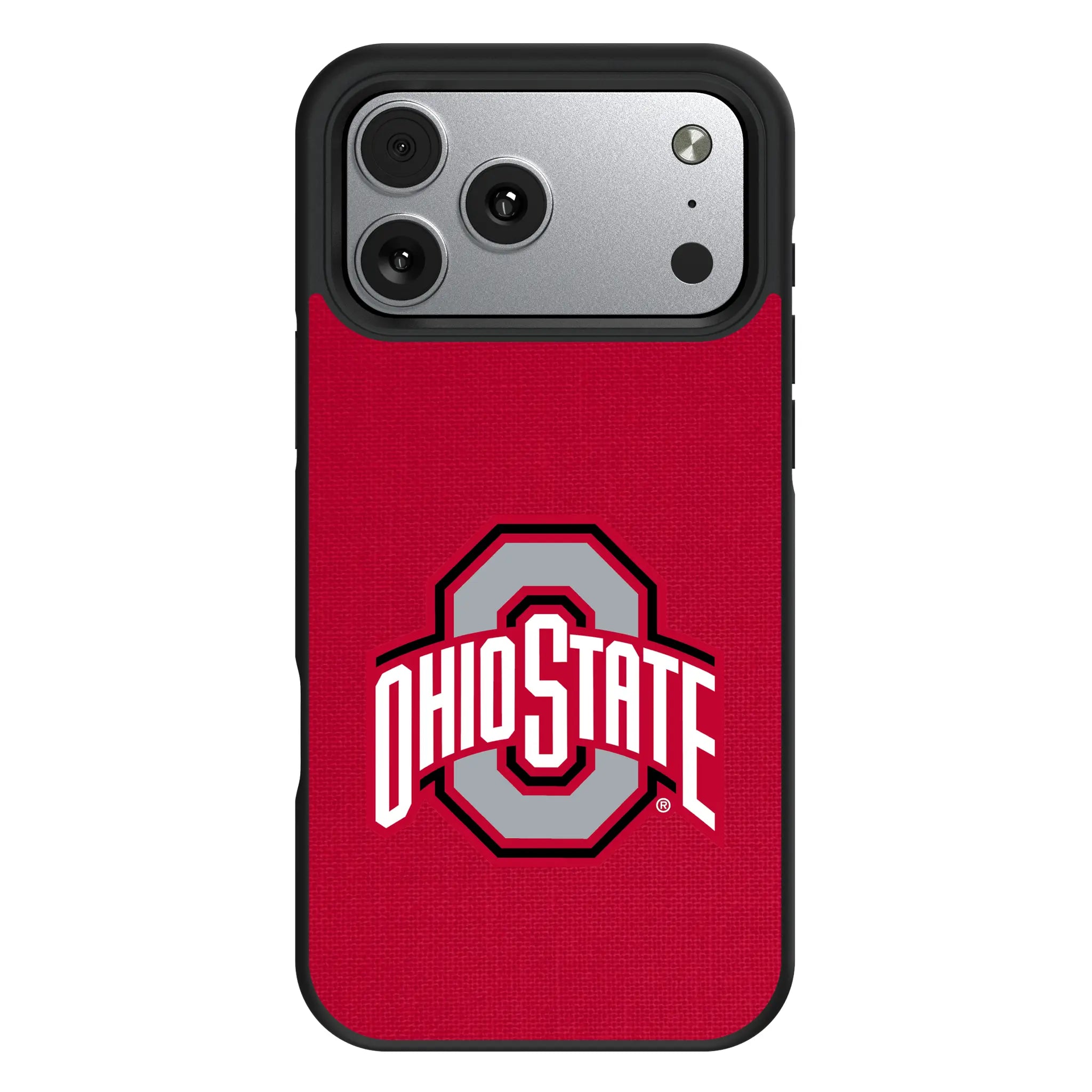 Ohio State University Buckeyes Solid iPhone Bump Phone Case for Apple iPhone#Device_iPhone 17 Pro Max