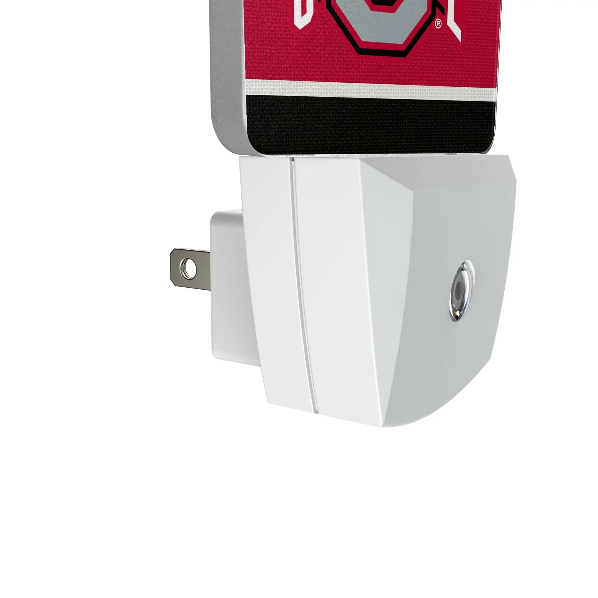 Ohio State University Buckeyes Stripe Night Light 2-Pack - Detail