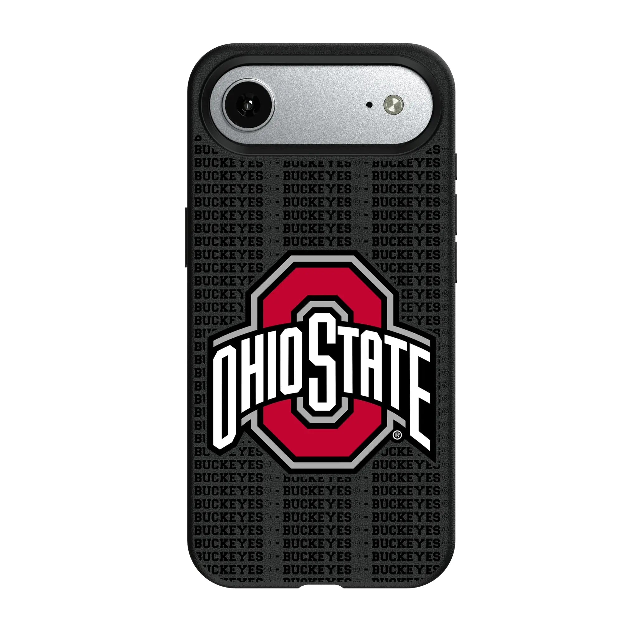 Ohio State University Buckeyes Text Backdrop iPhone MagSafe Compatible Phone Case for Apple iPhone#Device_iPhone Air