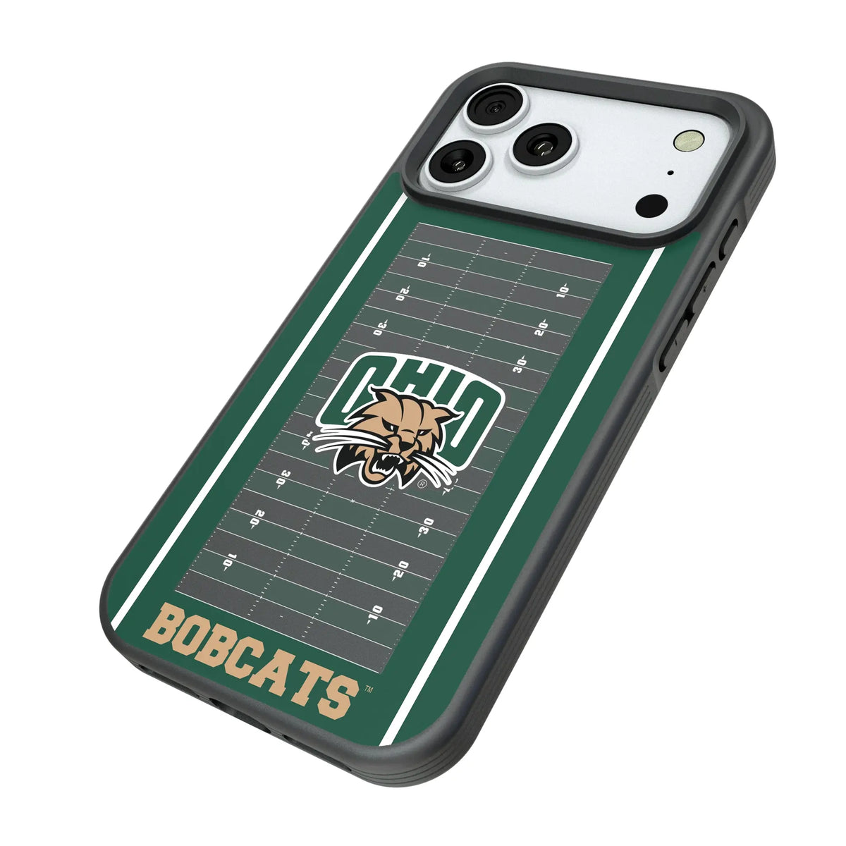 Ohio University Bobcats Field iPhone Bump Phone Case for Apple iPhone - Isometric View#Device_iPhone 18 Pro Max