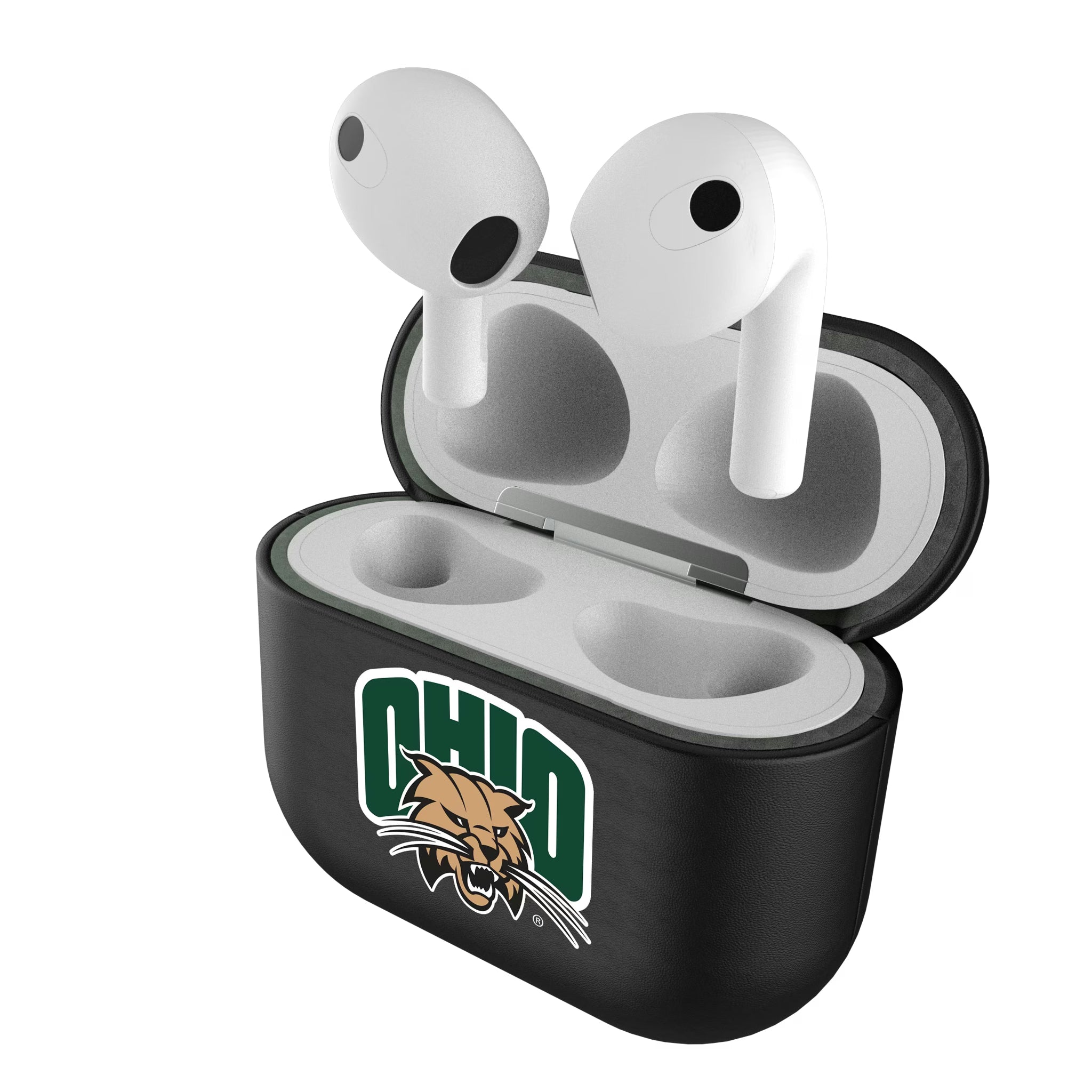 Ohio University Bobcats Insignia AirPods AirPod Case Cover#Device_AirPods 3rd Gen