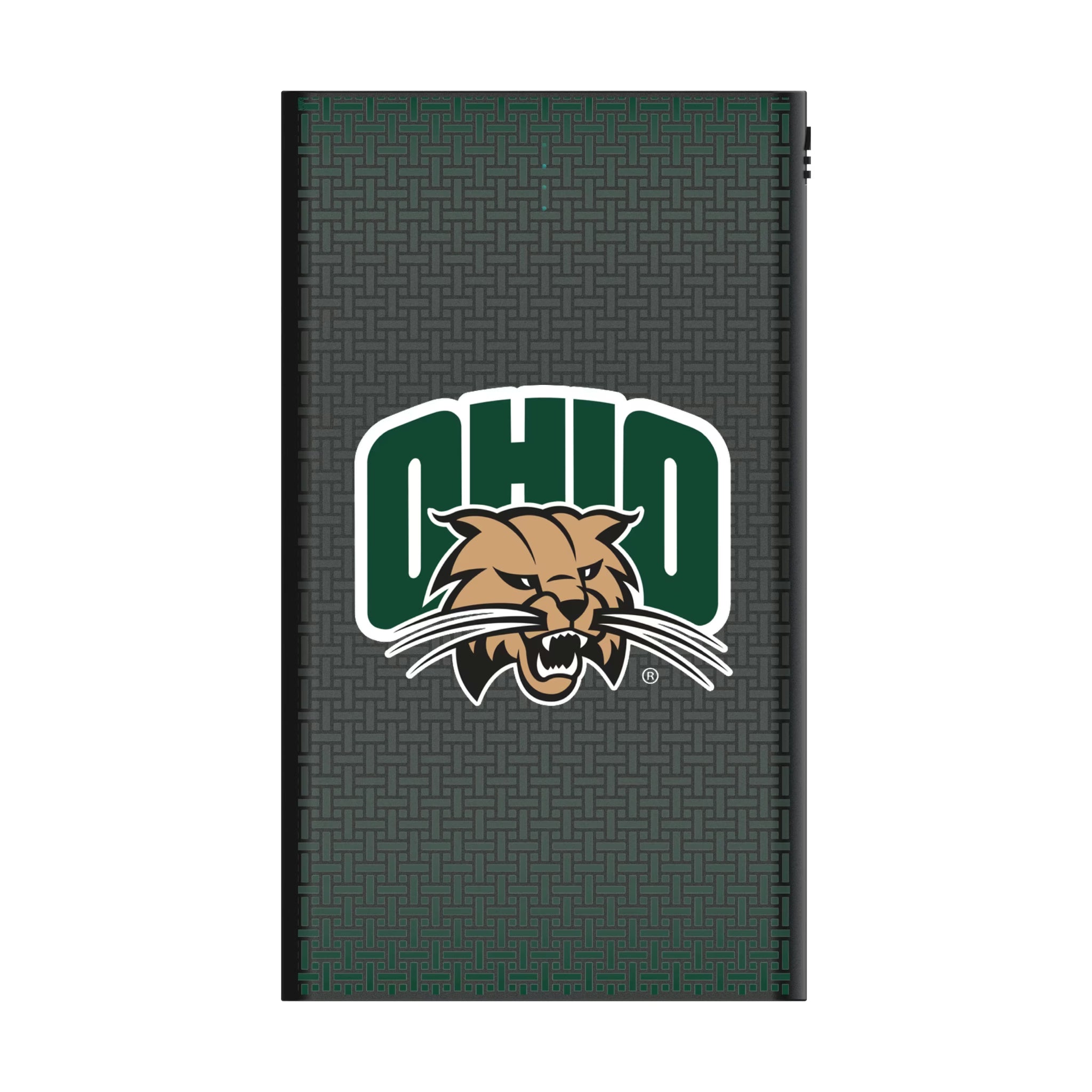 Ohio University Bobcats Linen 5000mAh Flat Powerbank