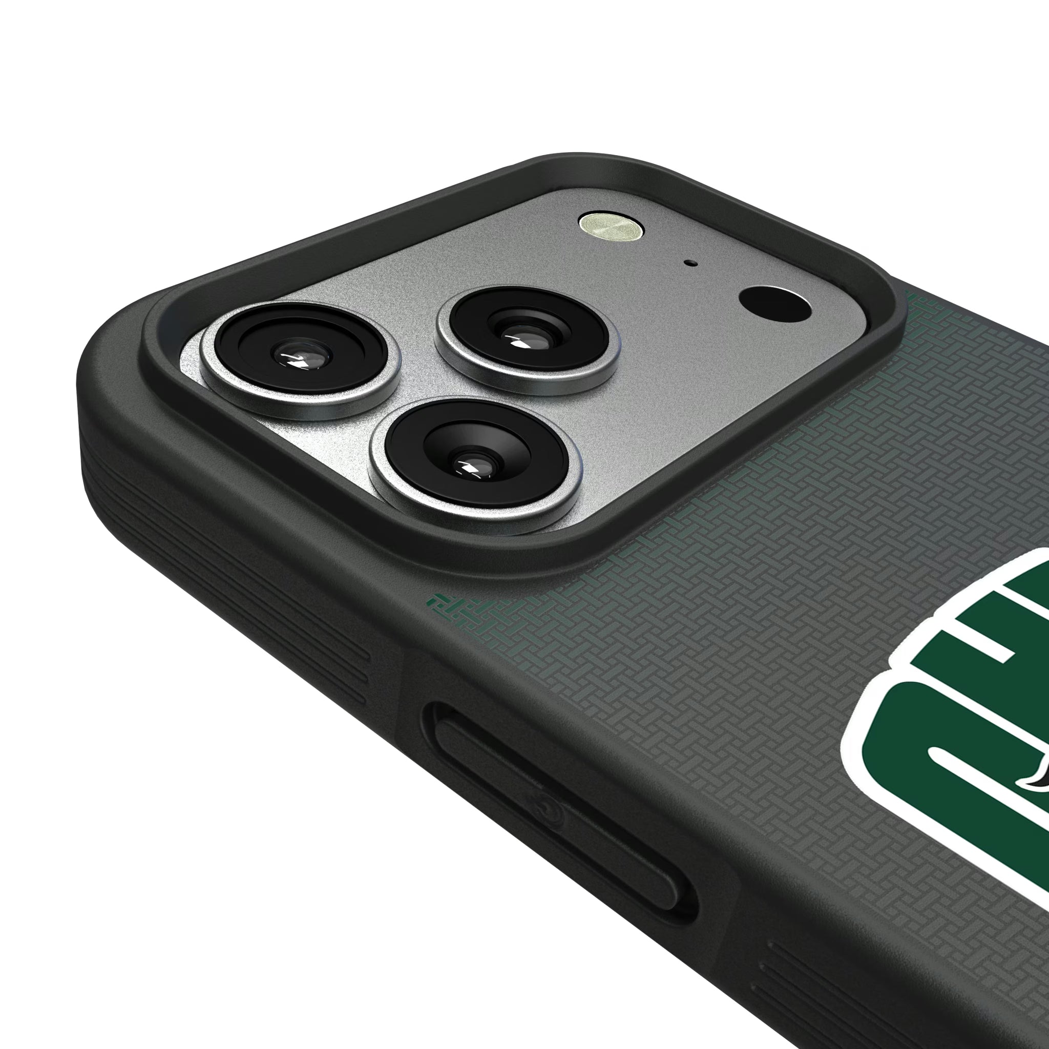 Ohio University Bobcats Linen iPhone Bump Phone Case for Apple iPhone - Detail#Device_iPhone 17 Pro