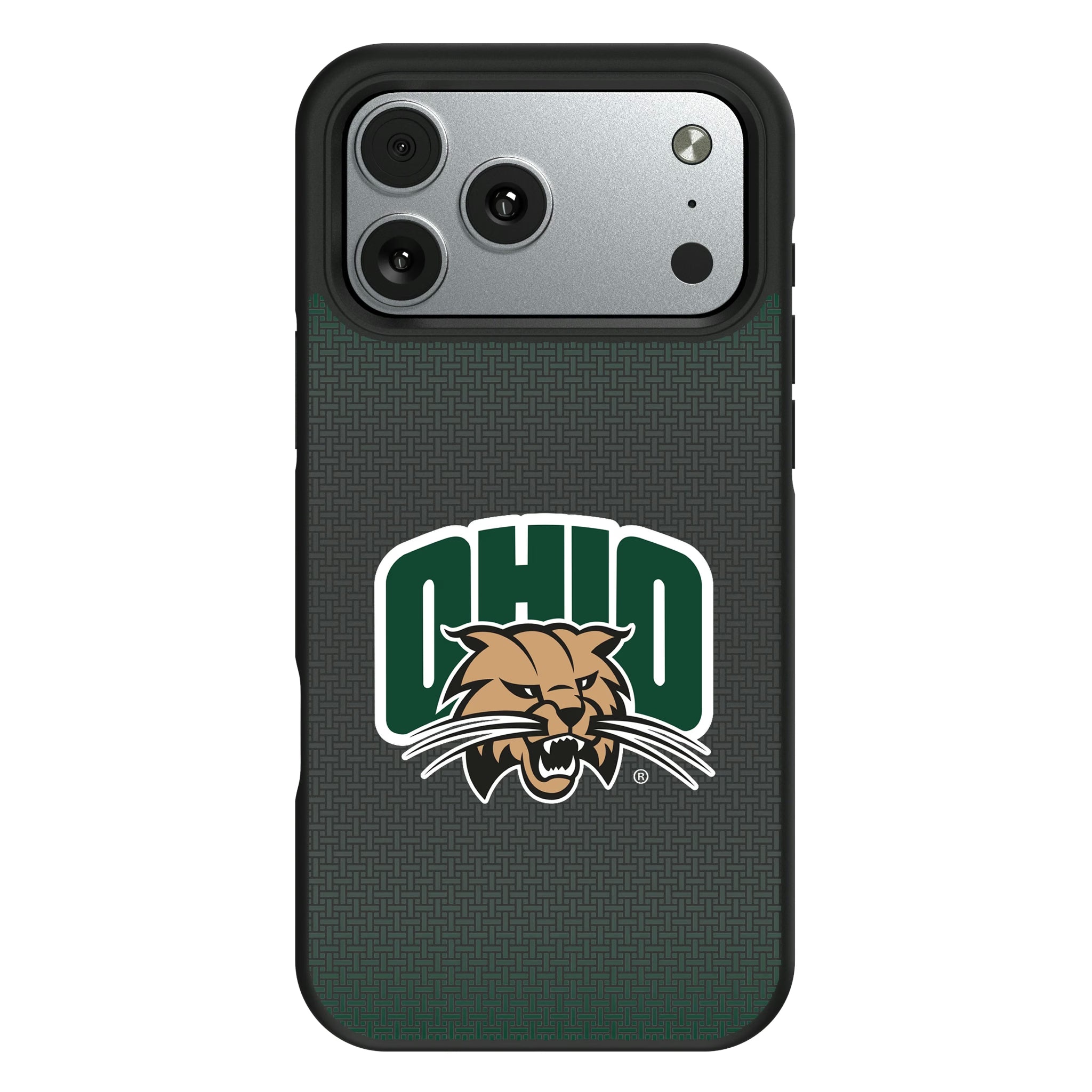 Ohio University Bobcats Linen iPhone Bump Phone Case for Apple iPhone#Device_iPhone 17 Pro Max