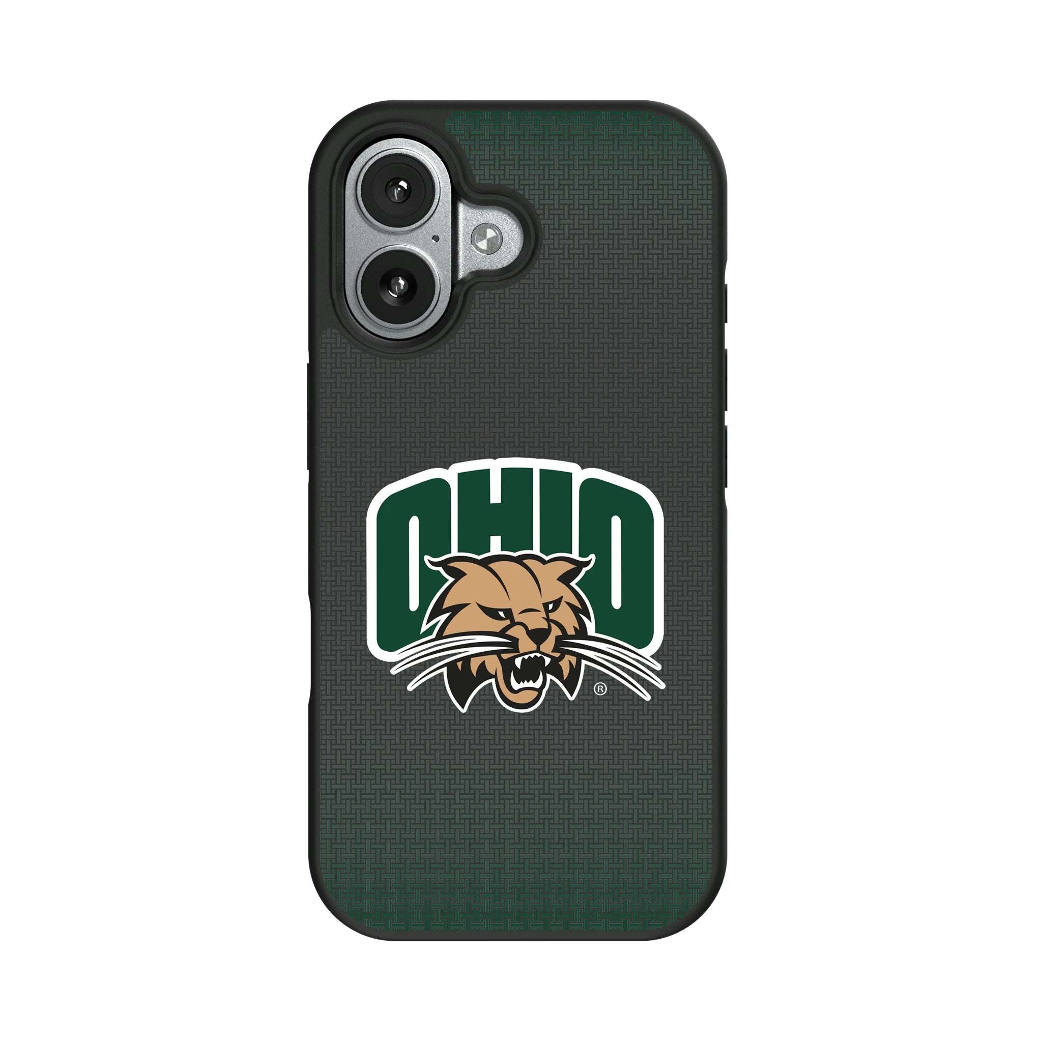 Ohio University Bobcats Linen iPhone Bump Phone Case for Apple iPhone#Device_iPhone 17