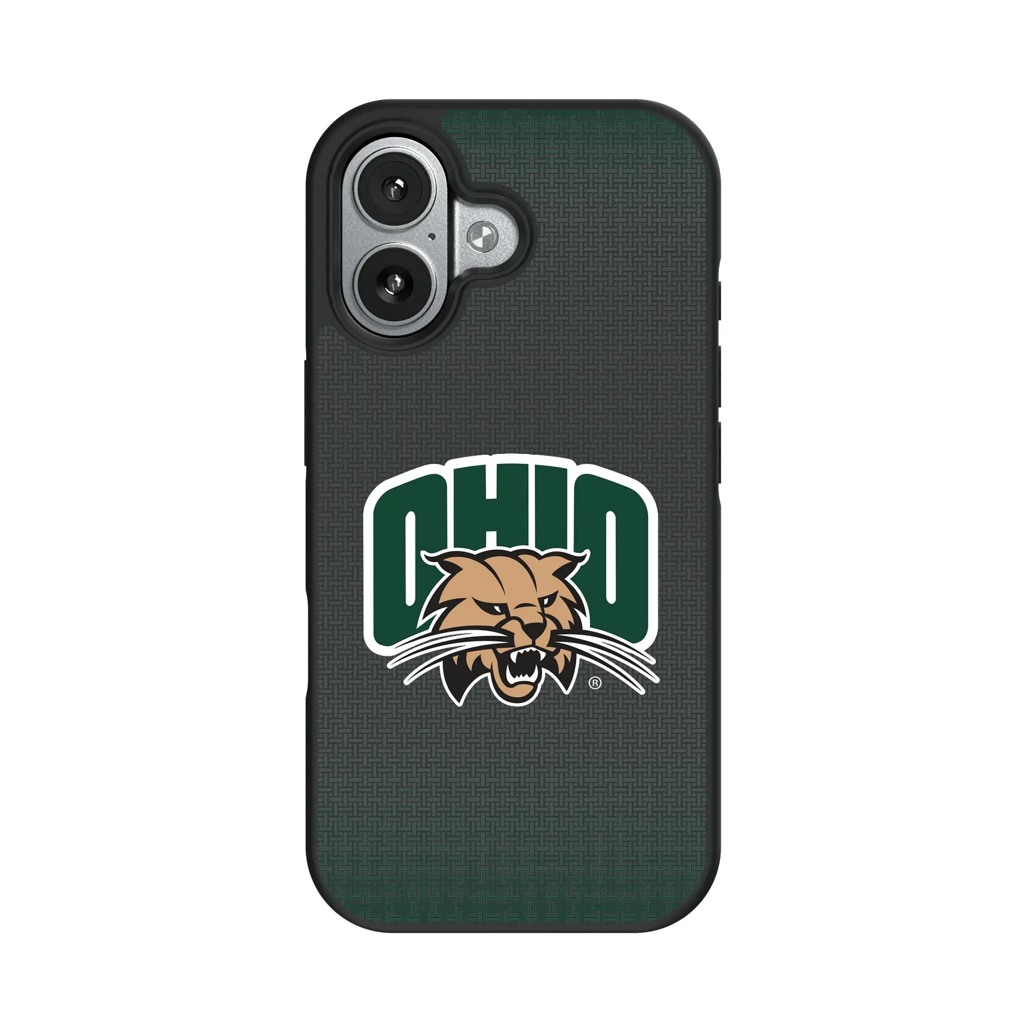 Ohio University Bobcats Linen iPhone Bump Phone Case for Apple iPhone#Device_iPhone 17