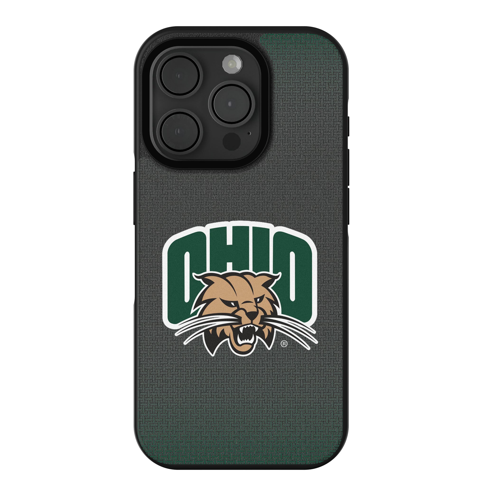Ohio University Bobcats Linen iPhone Bump Phone Case for Apple iPhone