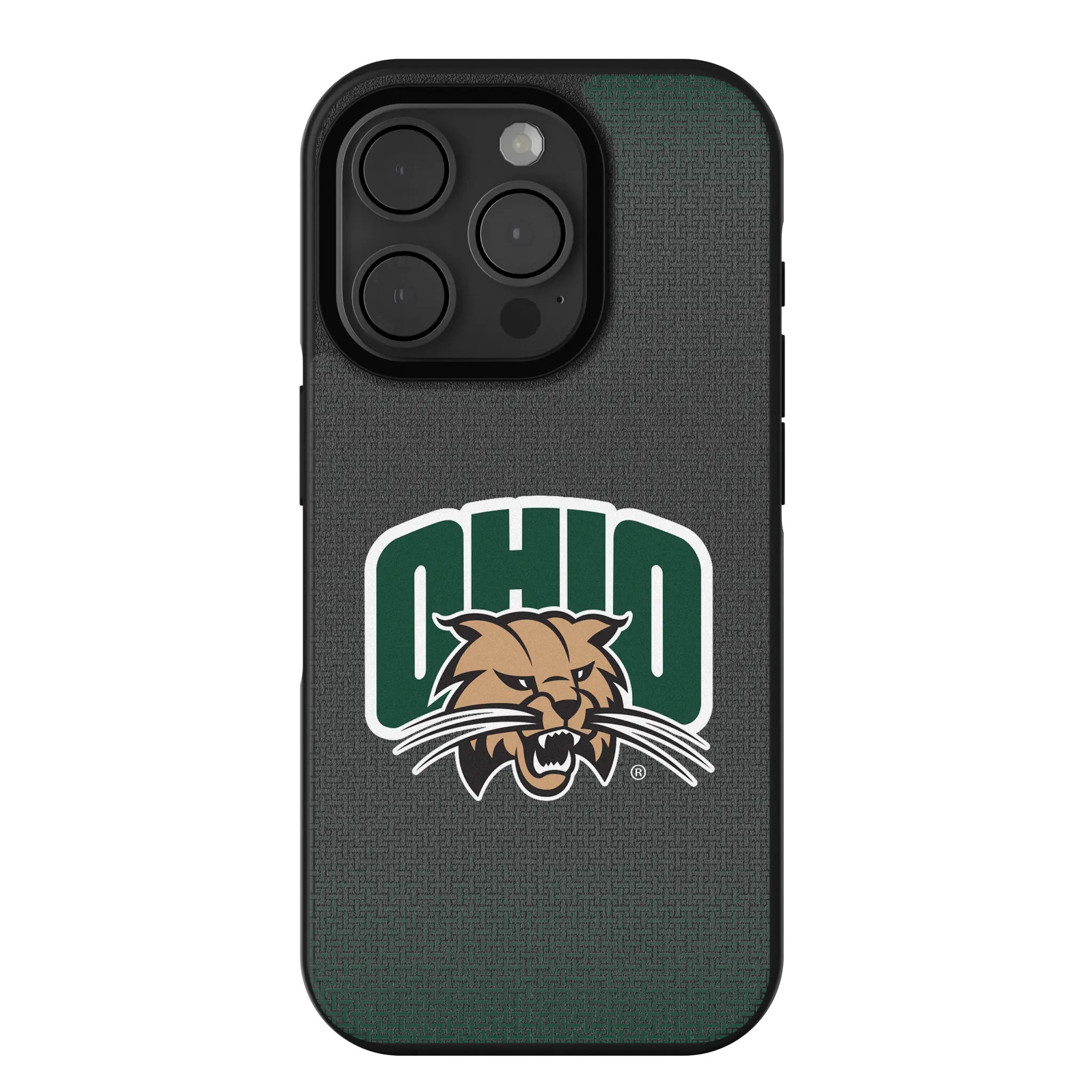 Ohio University Bobcats Linen iPhone Bump Phone Case for Apple iPhone