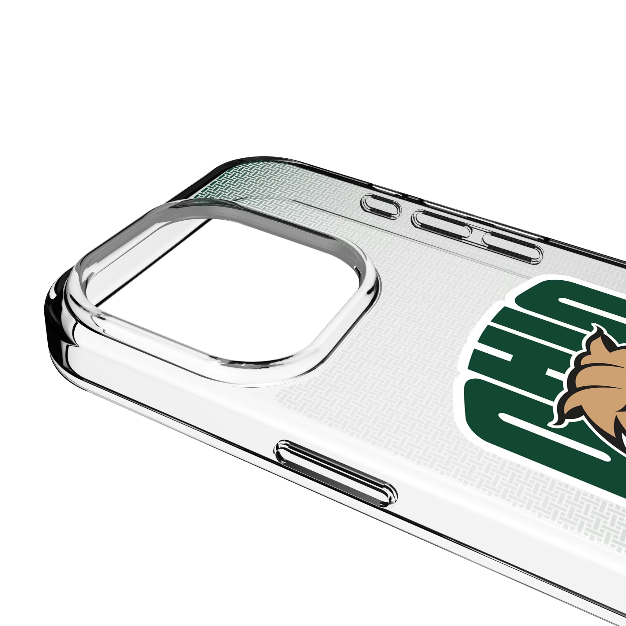 Ohio University Bobcats Linen iPhone Clear Phone Case for Apple iPhone - Detail