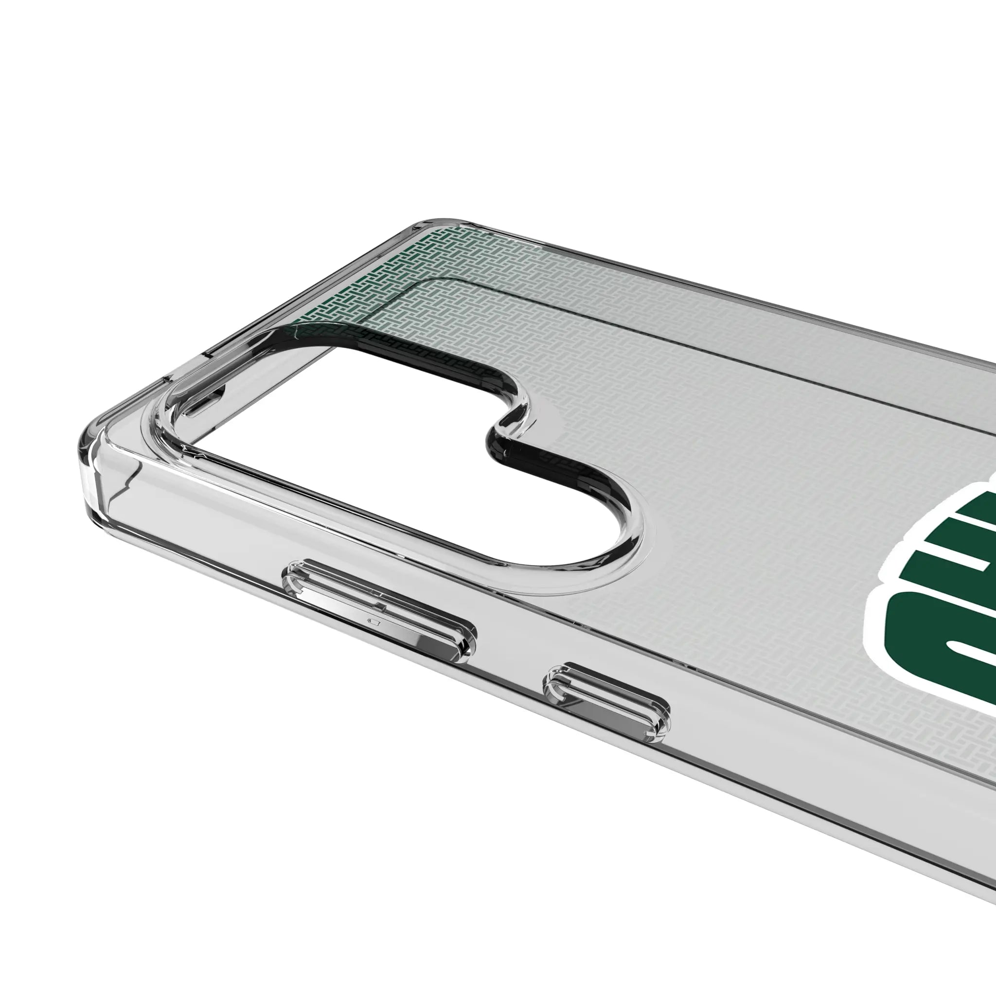 Ohio University Bobcats Linen Galaxy Clear Phone Case for Samsung Galaxy - Detail#Device_Galaxy S25 Ultra