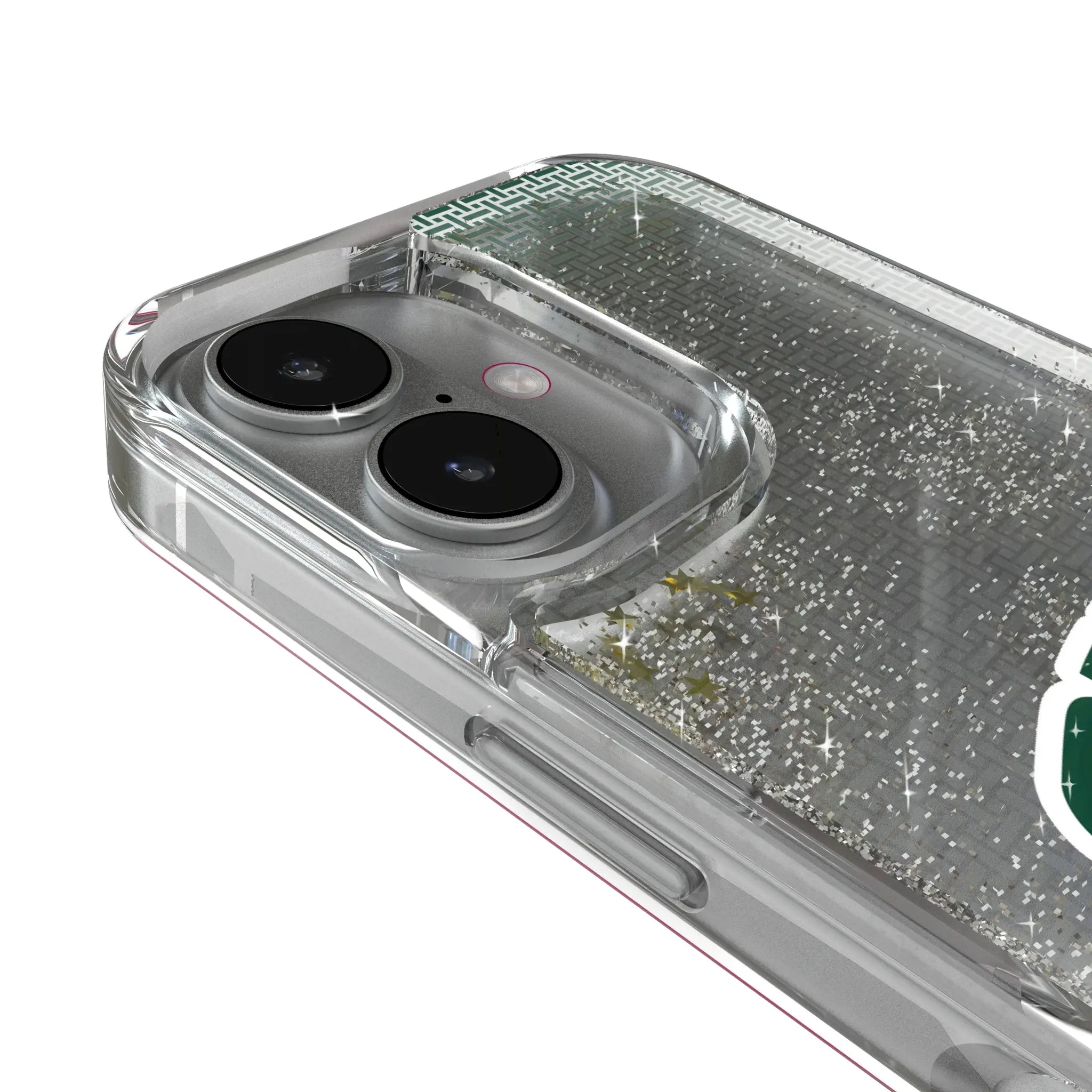 Ohio University Bobcats Linen iPhone Glitter Phone Case for Apple iPhone - Detail