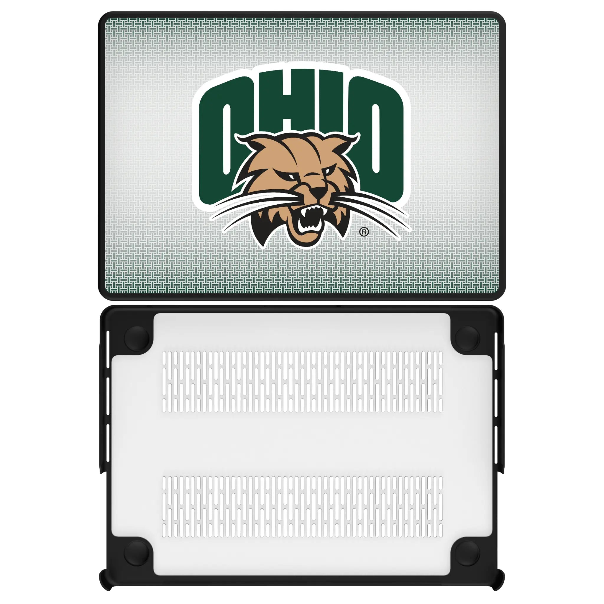Ohio University Bobcats Linen MacBook Laptop Case for Apple MacBook