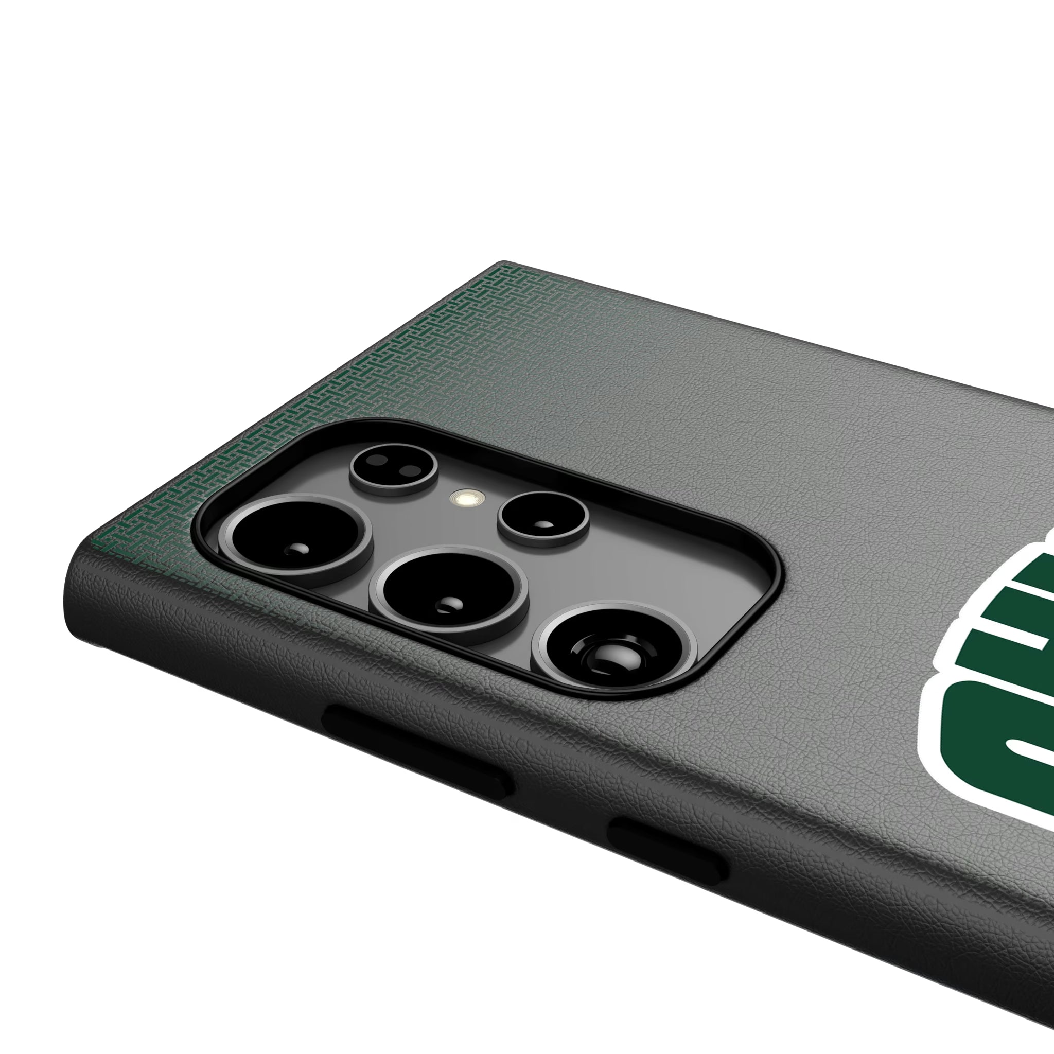 Ohio University Bobcats Linen Galaxy MagSafe Compatible Phone Case for Samsung Galaxy - Detail