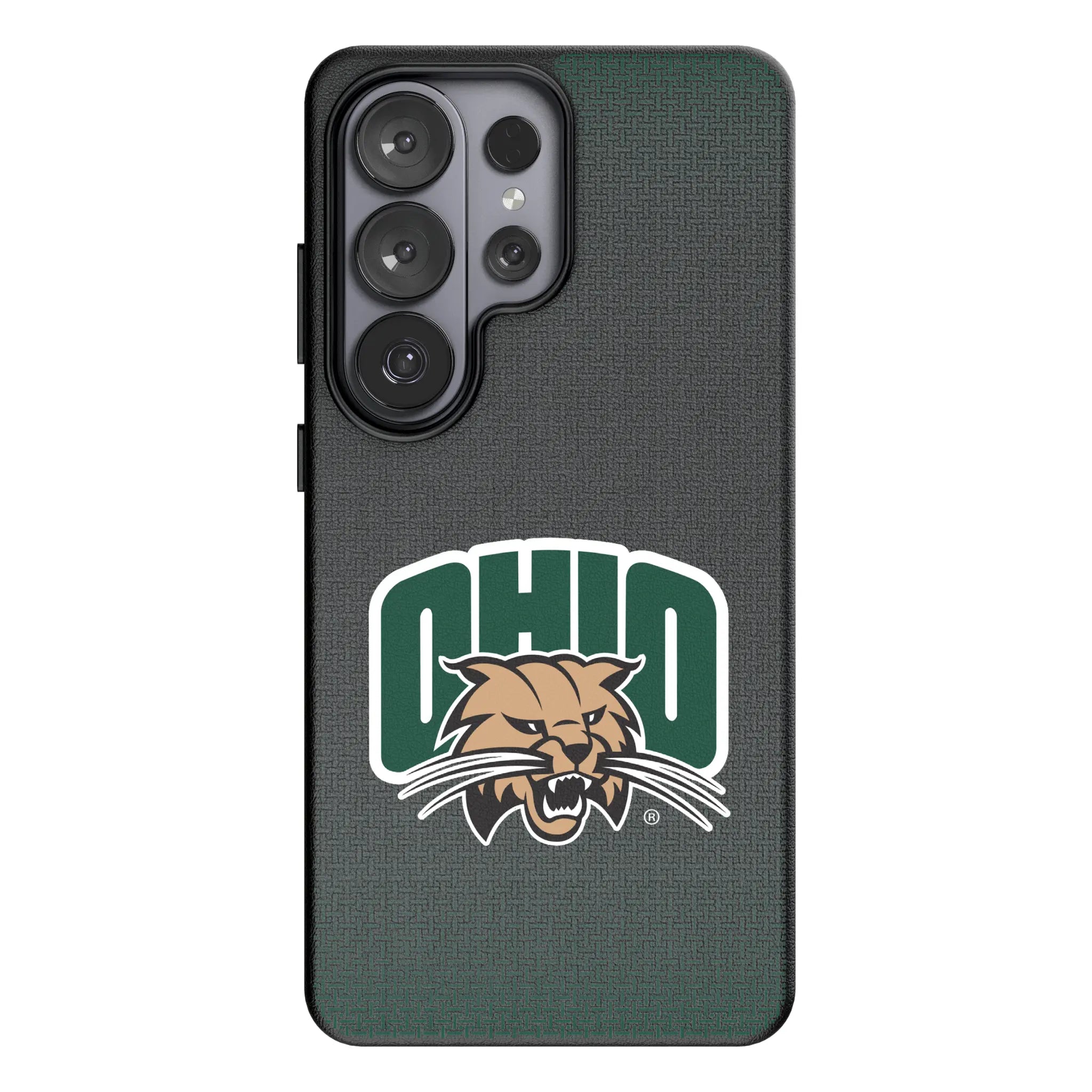 Ohio University Bobcats Linen Galaxy MagSafe Compatible Phone Case for Samsung Galaxy#Device_Galaxy S26 Ultra