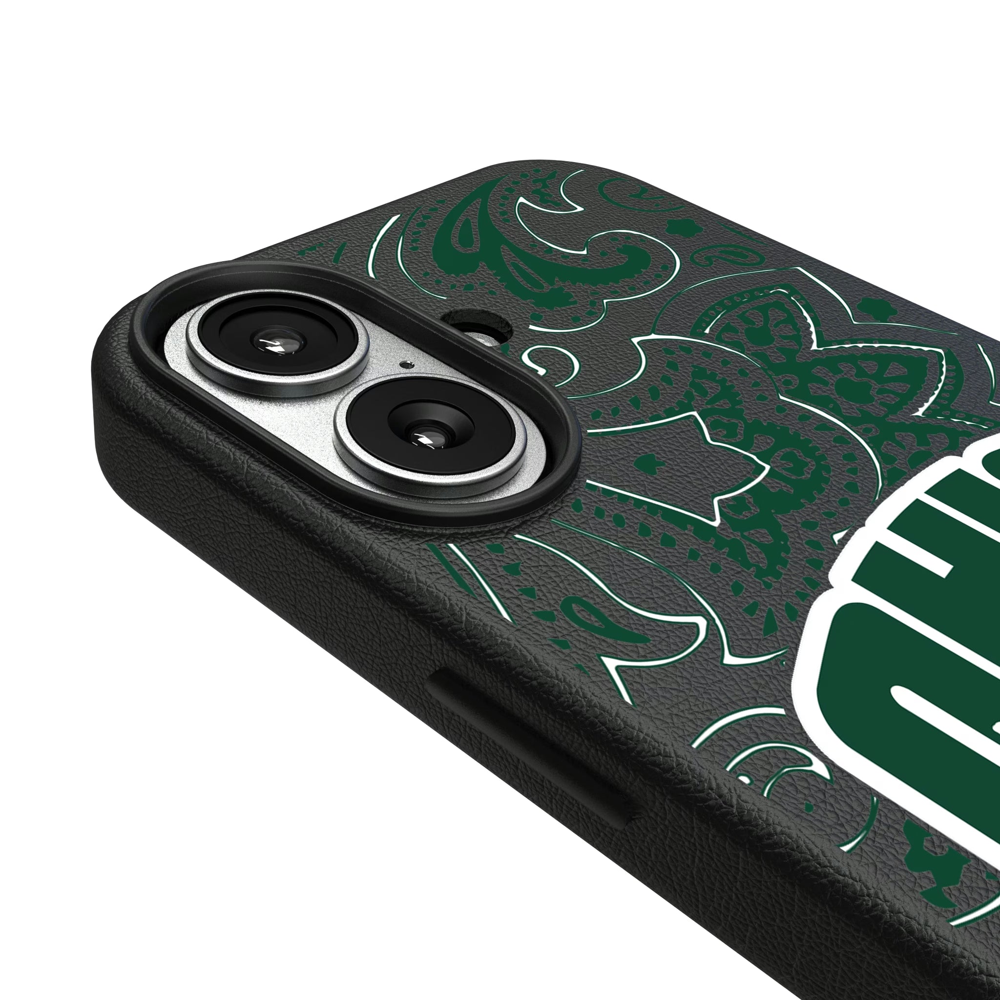 Ohio University Bobcats Paisley iPhone MagSafe Compatible Phone Case for Apple iPhone - Detail#Device_iPhone 17