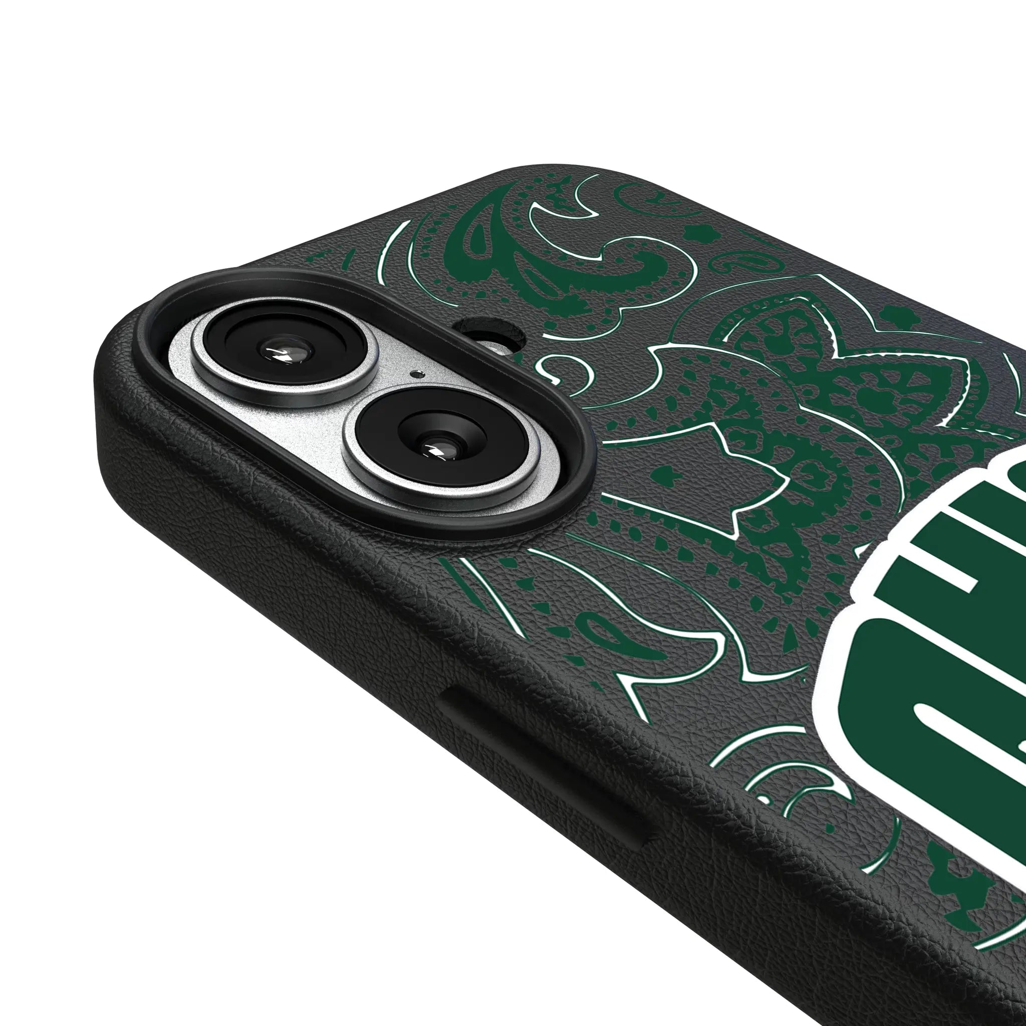 Ohio University Bobcats Paisley iPhone MagSafe Compatible Phone Case for Apple iPhone - Detail#Device_iPhone 17
