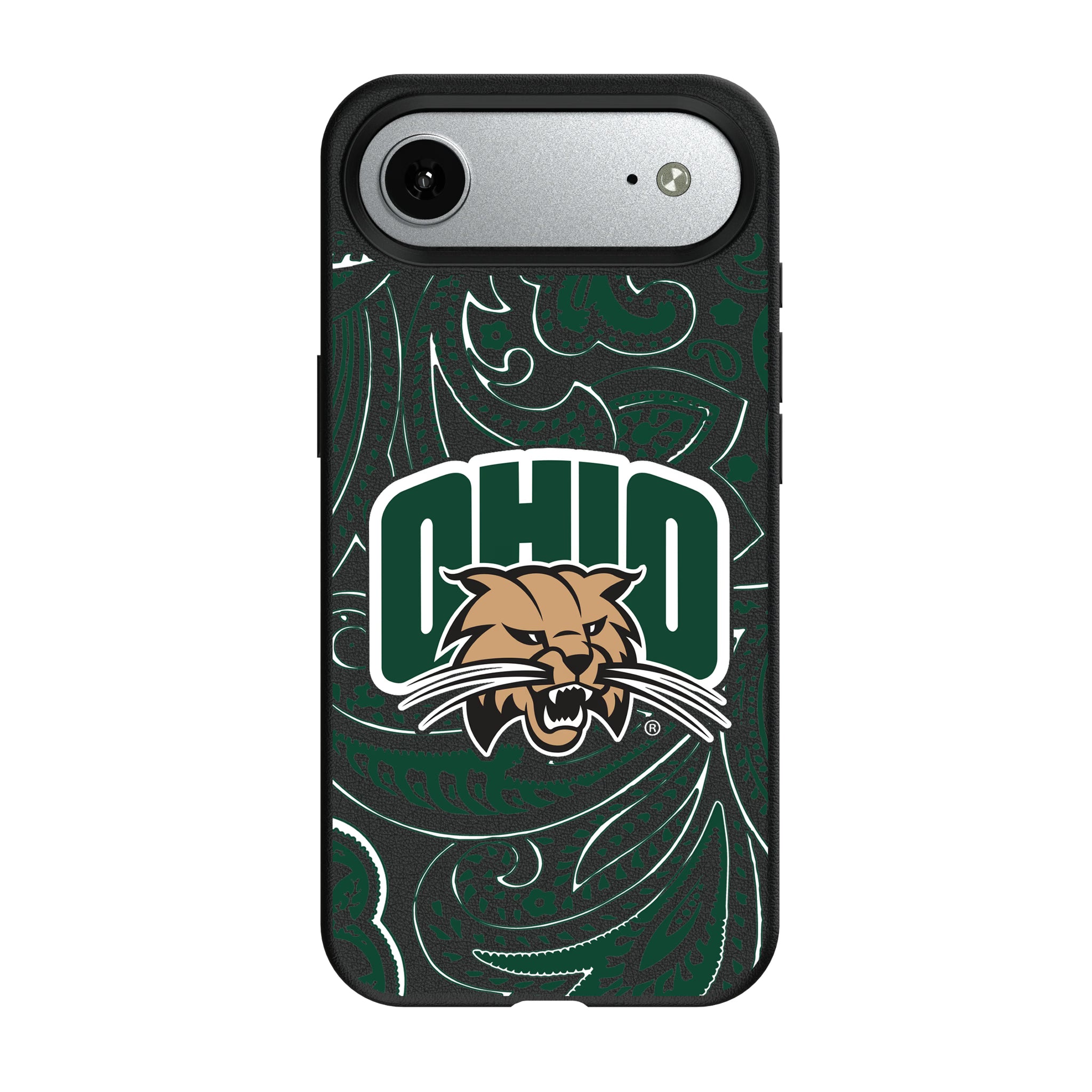 Ohio University Bobcats Paisley iPhone MagSafe Compatible Phone Case for Apple iPhone#Device_iPhone Air