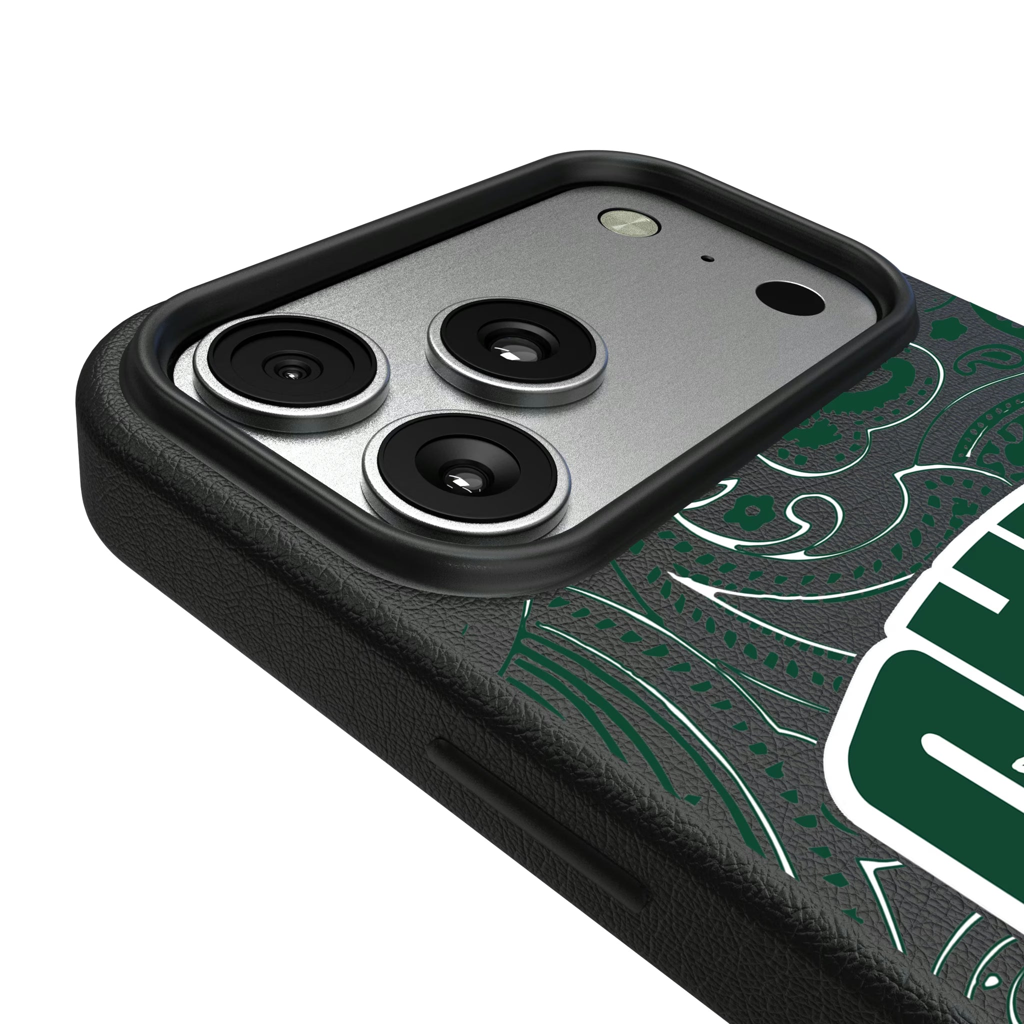 Ohio University Bobcats Paisley iPhone MagSafe Compatible Phone Case for Apple iPhone - Detail#Device_iPhone 17 Pro Max