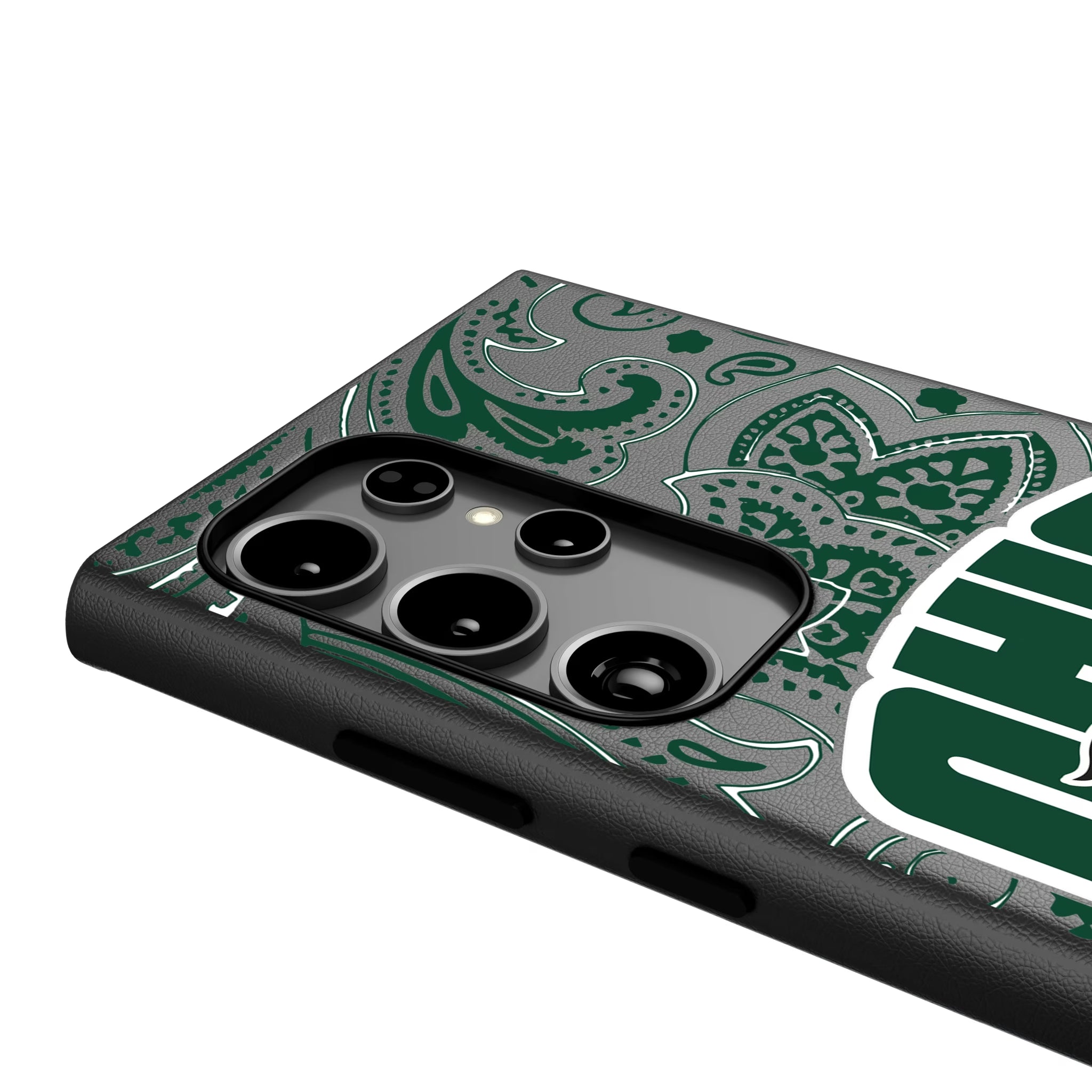 Ohio University Bobcats Paisley Galaxy MagSafe Compatible Phone Case for Samsung Galaxy - Detail