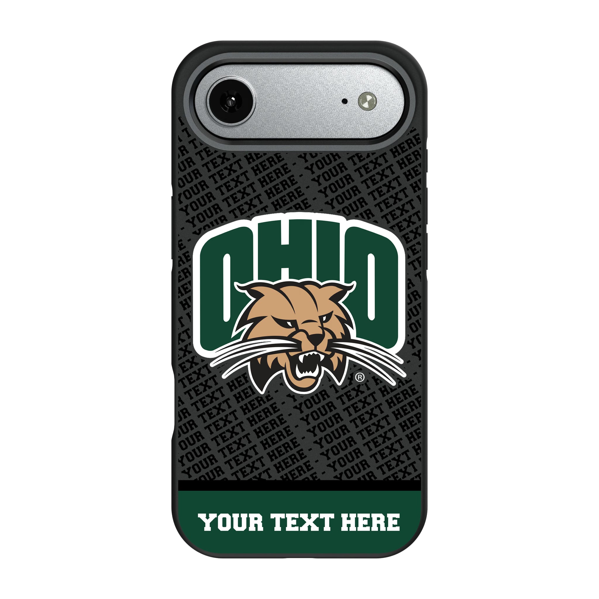 Ohio University Bobcats Personalized EndZone Plus iPhone Bump Phone Case for Apple iPhone#Device_iPhone Air