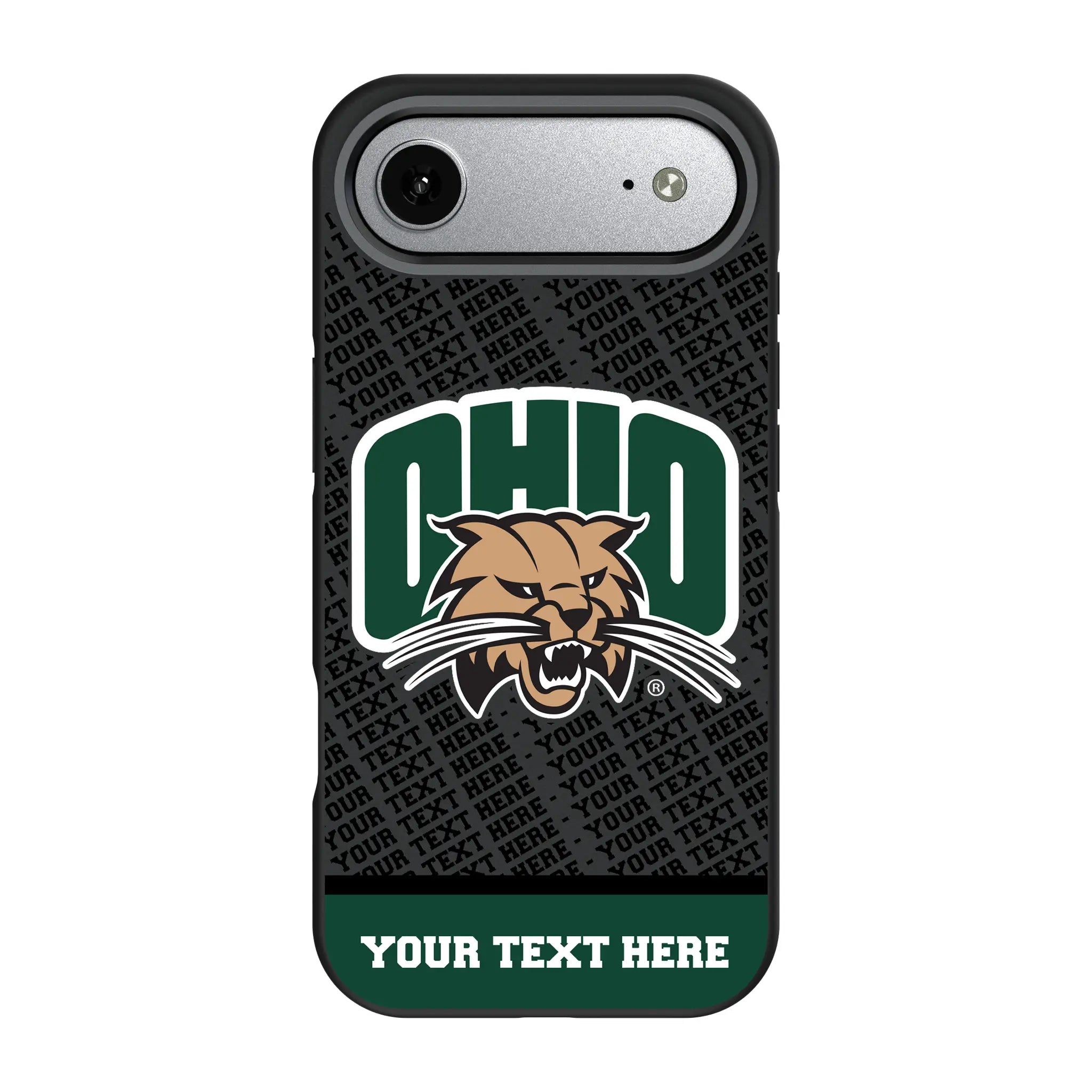 Ohio University Bobcats Personalized EndZone Plus iPhone Bump Phone Case for Apple iPhone#Device_iPhone Air