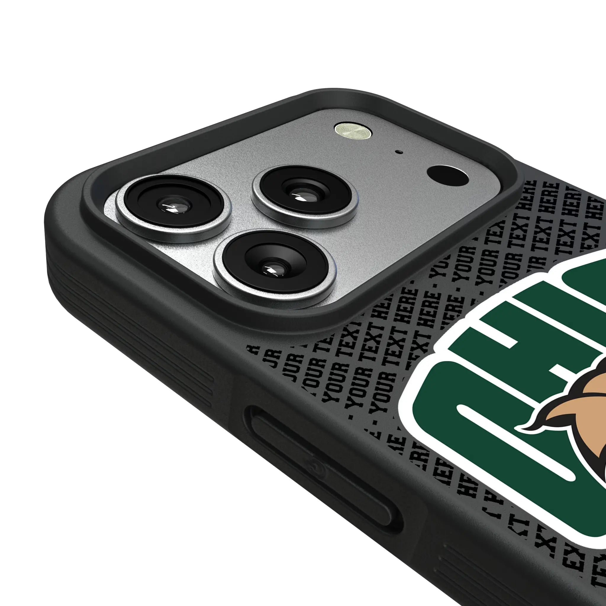 Ohio University Bobcats Personalized EndZone Plus iPhone Bump Phone Case for Apple iPhone - Detail#Device_iPhone 17 Pro